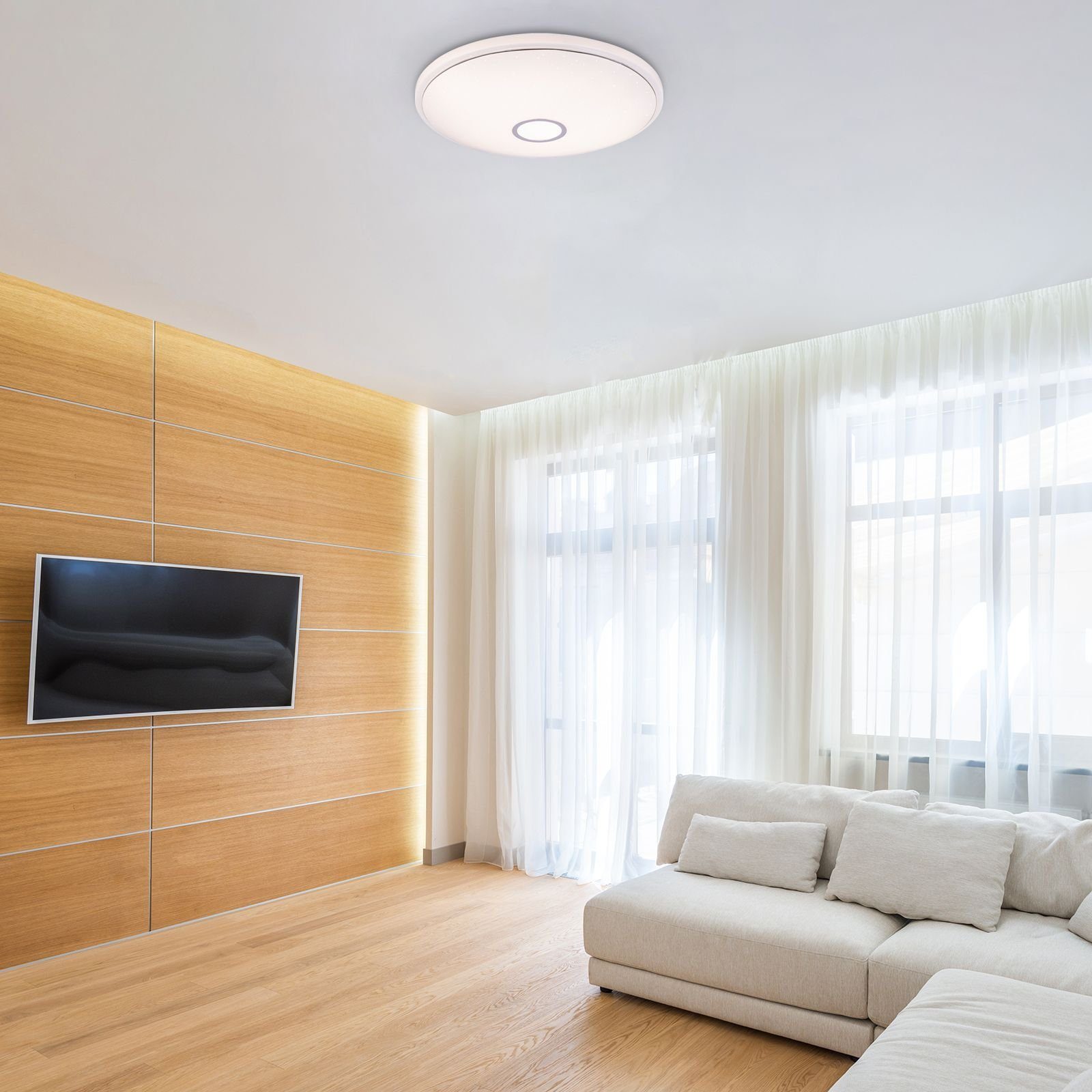 Fernbedienung Globo Deckenlampe GLOBO Wohnzimmer Deckenleuchte LED dimmbar Deckenleuchte