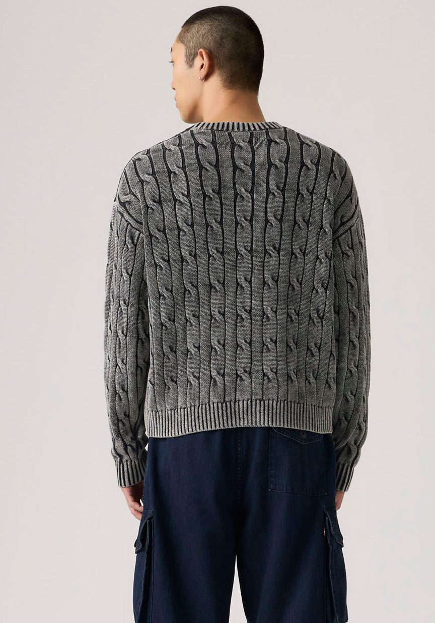 Levi's® Strickpullover CARMEL CABLE CREW mit Strickmuster