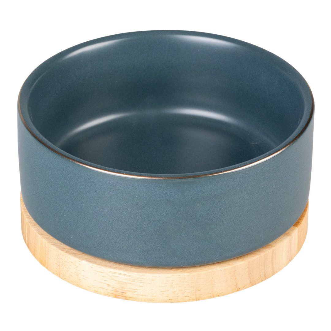 DUVO+ Napf Duvoplus Keramiknapf Stone Timber blau - 450ml von DUVO+