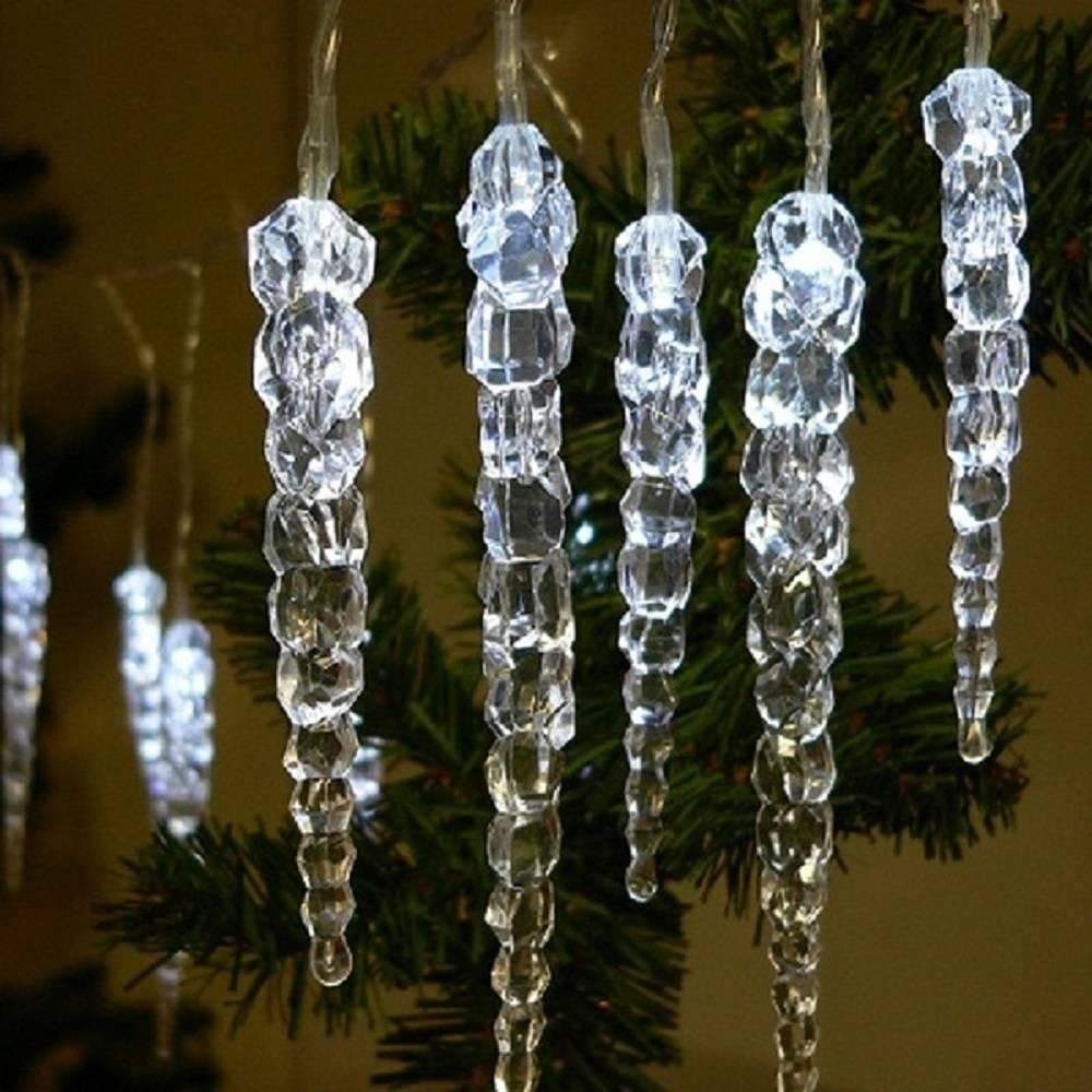 FHS LED-Lichterkette 03210-40 LED Eiszapfenlichterkette 6m 40 Zapfen günstig online kaufen