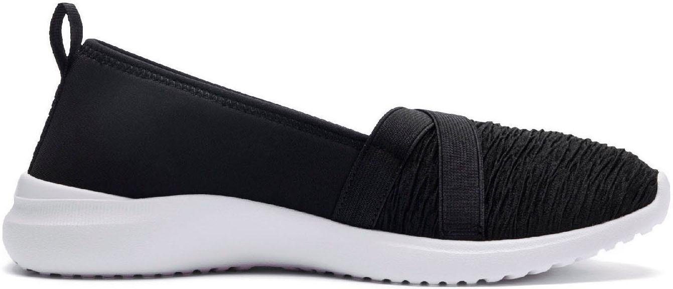 PUMA Adelina Sneaker Ballerinas Einstieg für schwarz-schwarz leichten