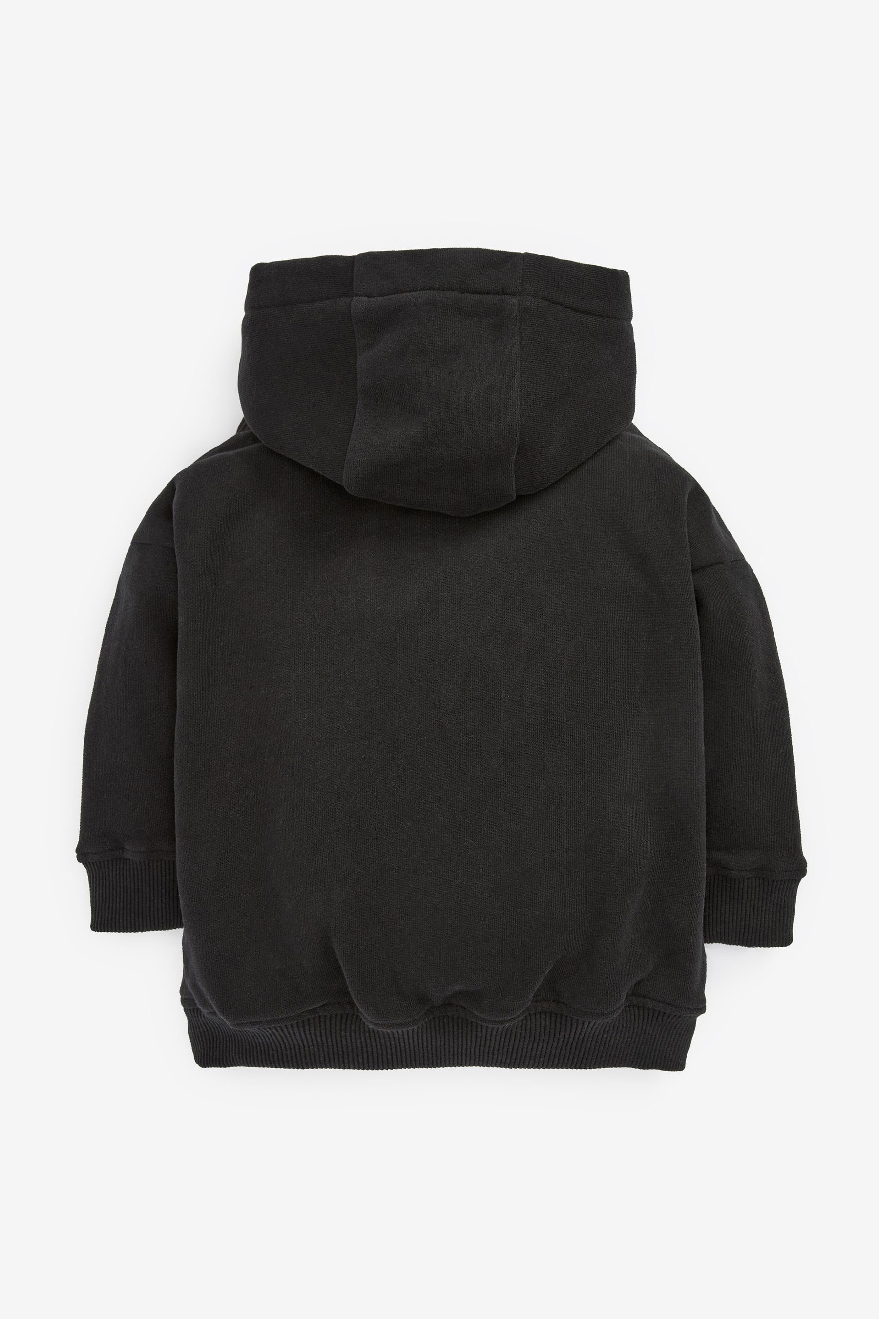 Next Kapuzensweatshirt Weiche Jersey Black (1-tlg) Hose aus