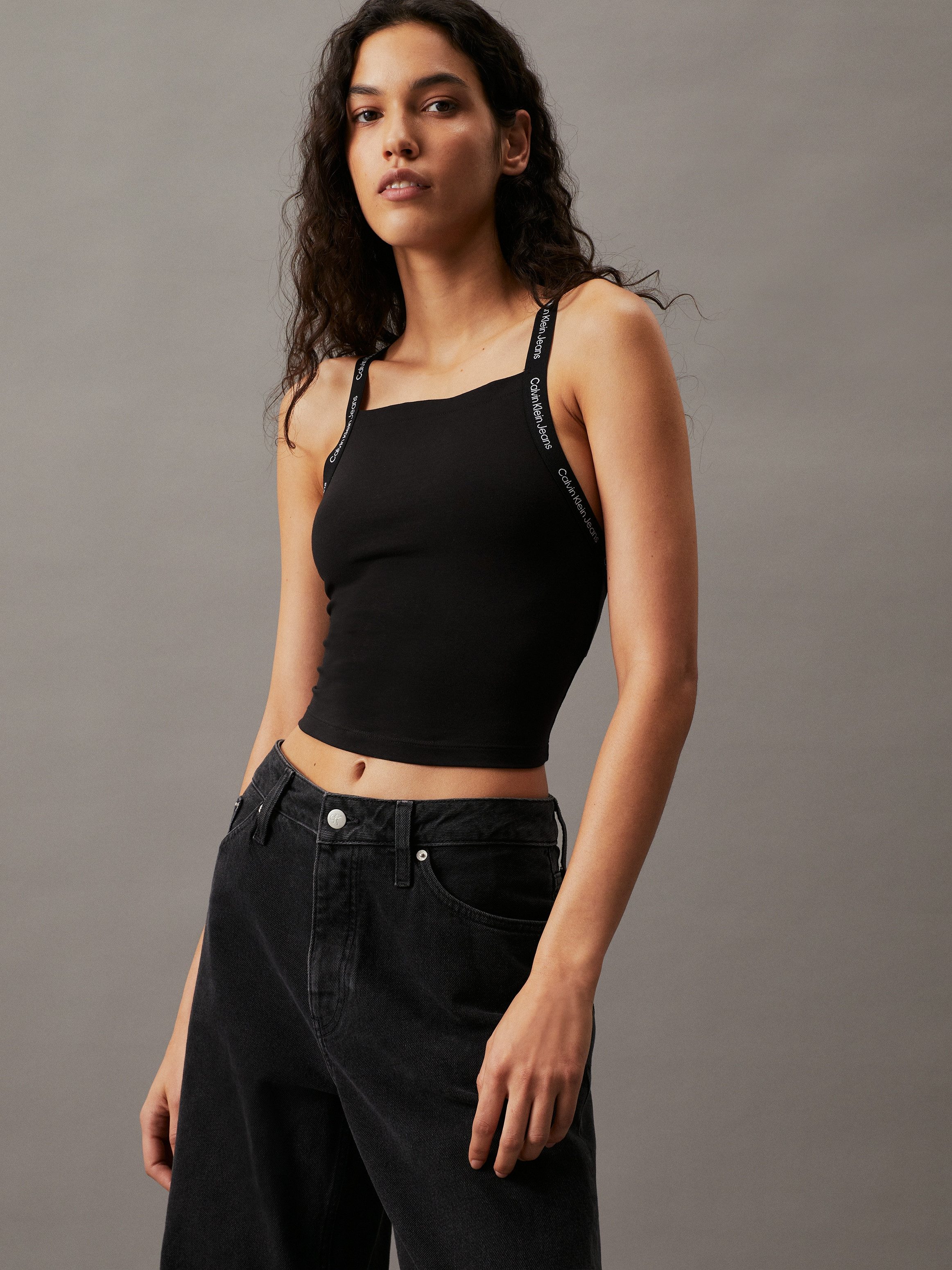 Calvin Klein Jeans Spaghettitop LOGO ELASTIC günstig online kaufen