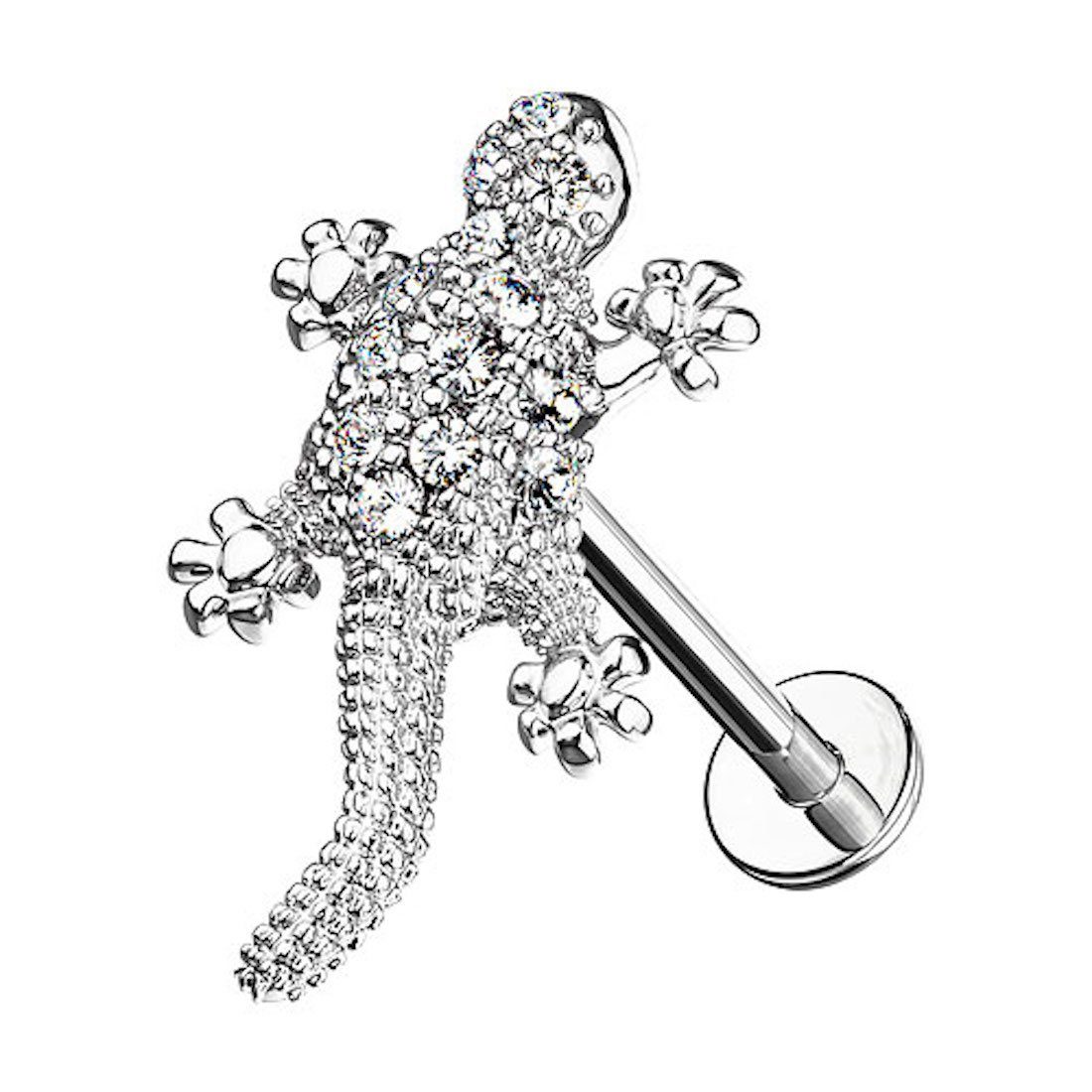 Taffstyle Piercing-Set Piercing Stab Kristall Eidechse günstig online kaufen