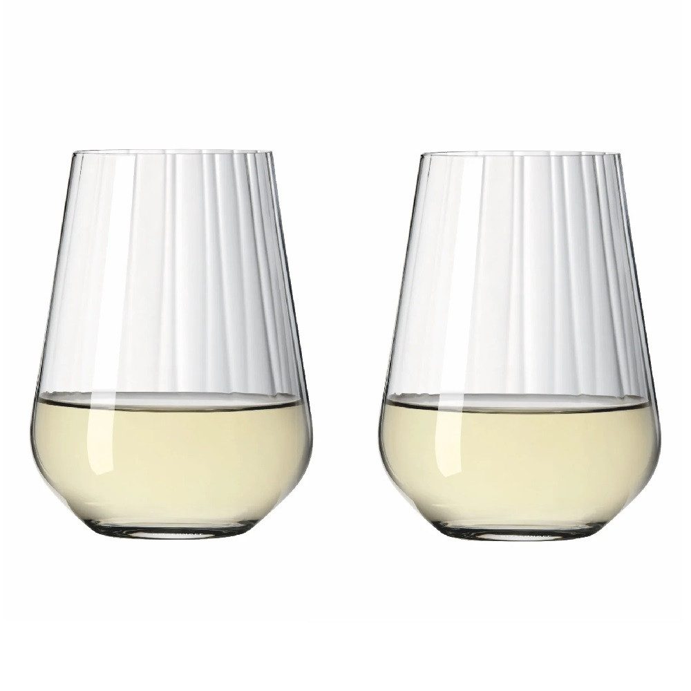 Ritzenhoff Glas Ritzenhoff Sternschliff Wasser 2er #3 F22, Kristallglas