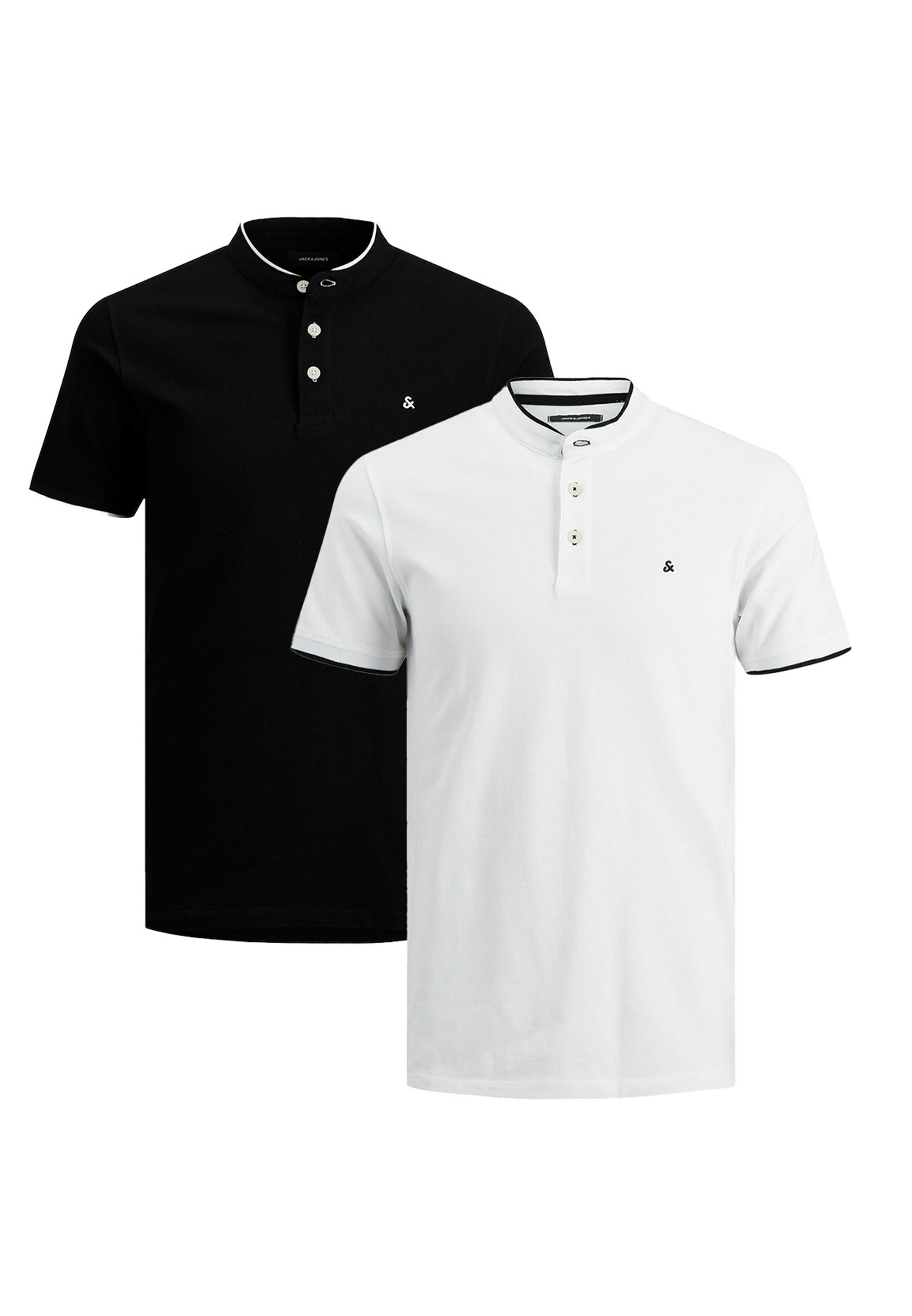 Jack & Jones Poloshirt 2er Pack Paulos Mao (Spar-Set, 2-tlg) Poloshirt - Ba günstig online kaufen