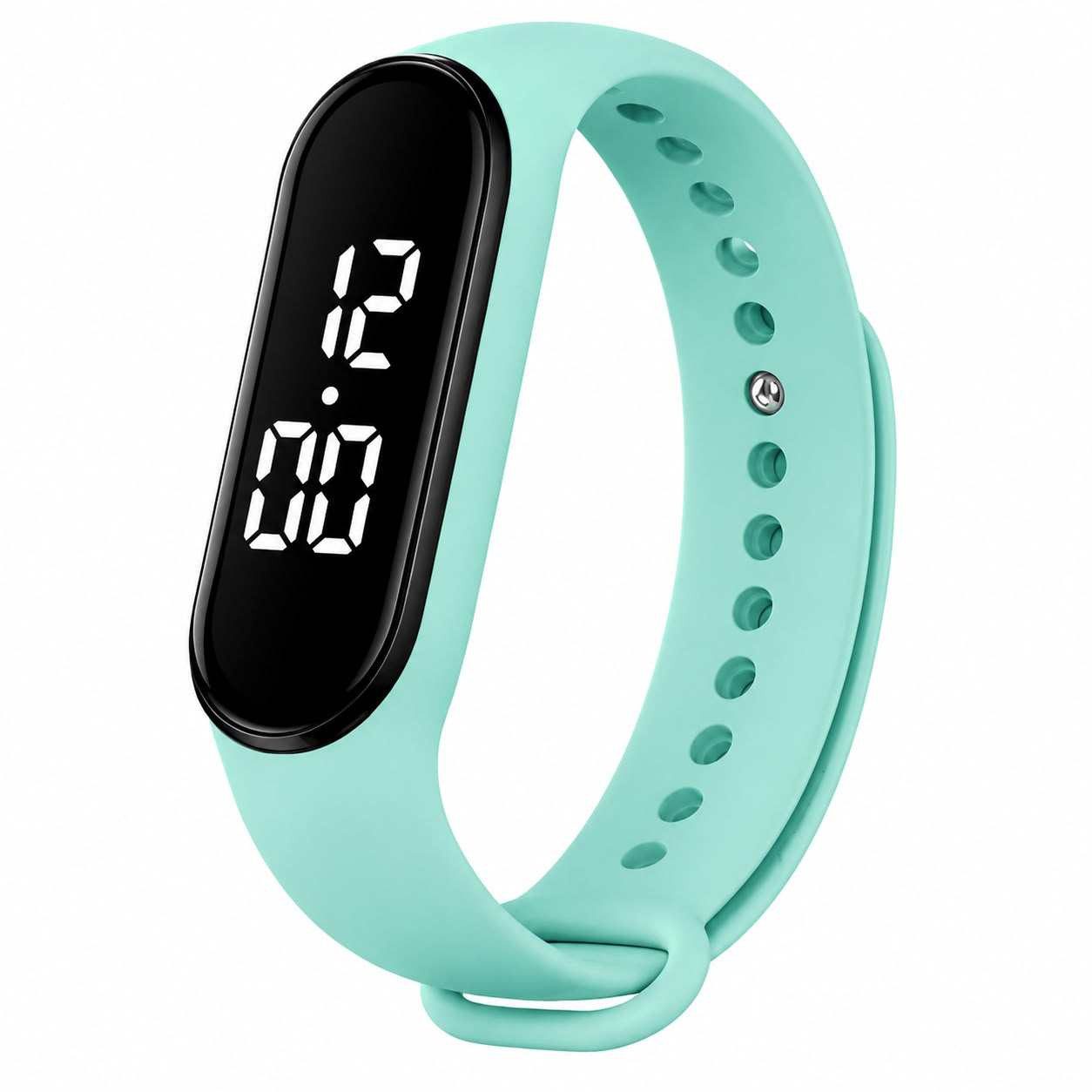 Taffstyle Quarzuhr Digitale LED Armbanduhr Silikon Sportuhr Kinderuhr Unisex, (Batteriebetriebene LED-Uhr – kein Aufladen und kein Ladekabel nötig), Geschenkidee für Kinder Jugendliche und Erwachsene