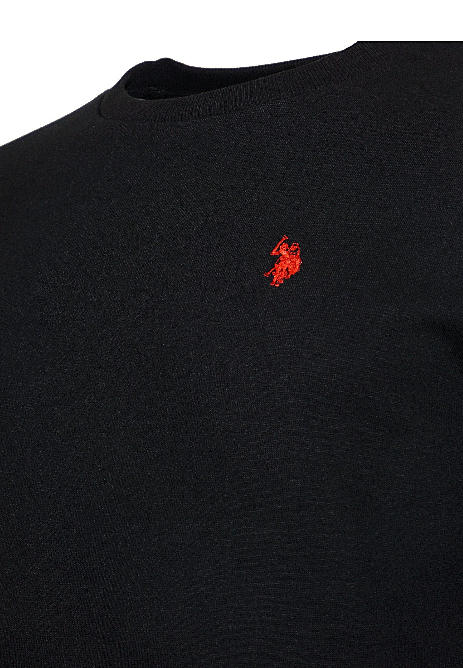 U.S. Polo Assn. Sweatshirt Sweater Pullover mit Stickerei (1-tlg)