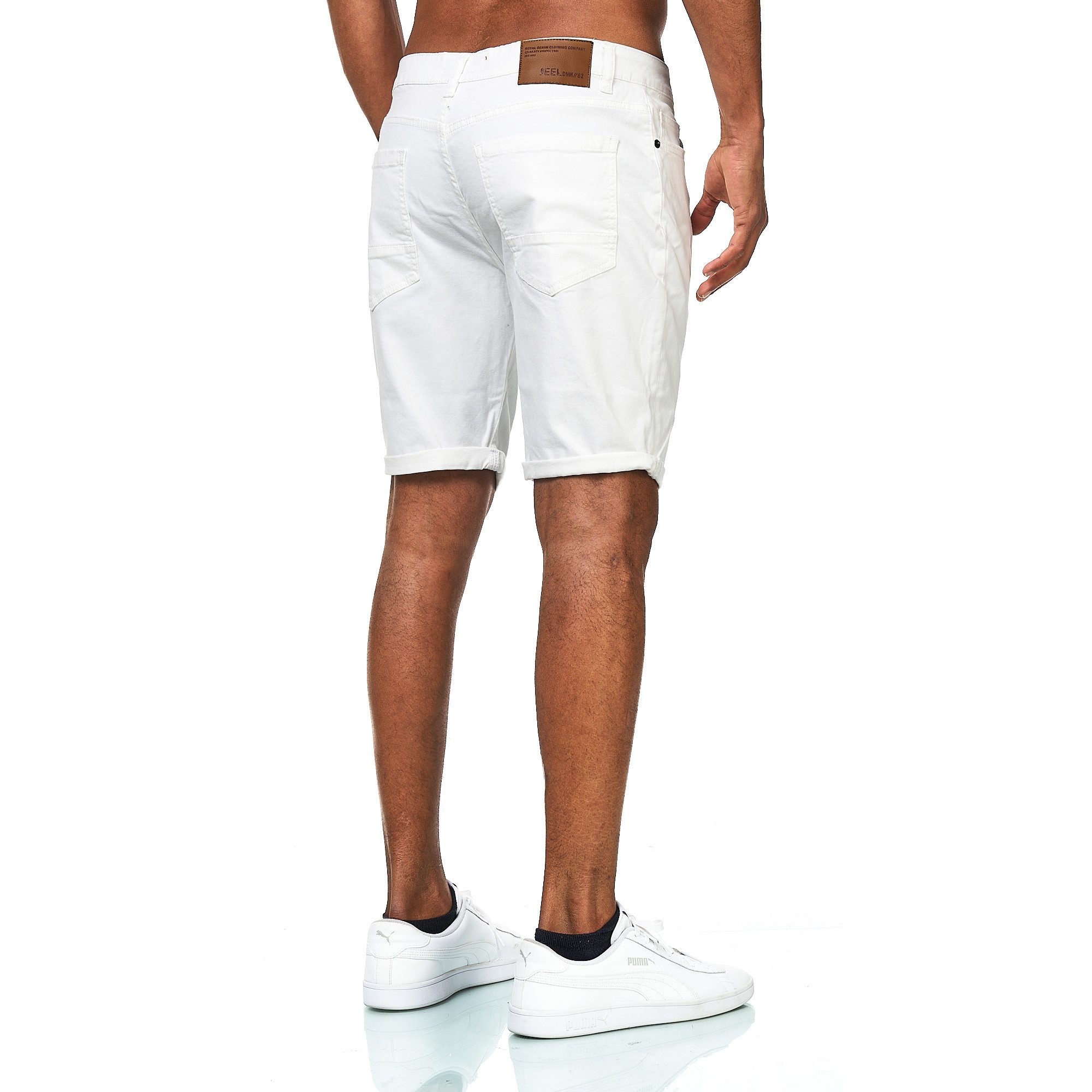 JEEL Jeansshorts Herren - kurze Hosen Männer - Jeans Shorts - Slim-Fit 5-Pocket-Style, Stretch