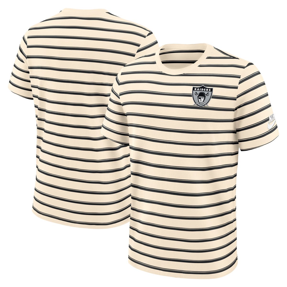 Nike T-Shirt Nike T-Shirt Las Vegas Raiders Nike Rewind Club Striped Tee günstig online kaufen