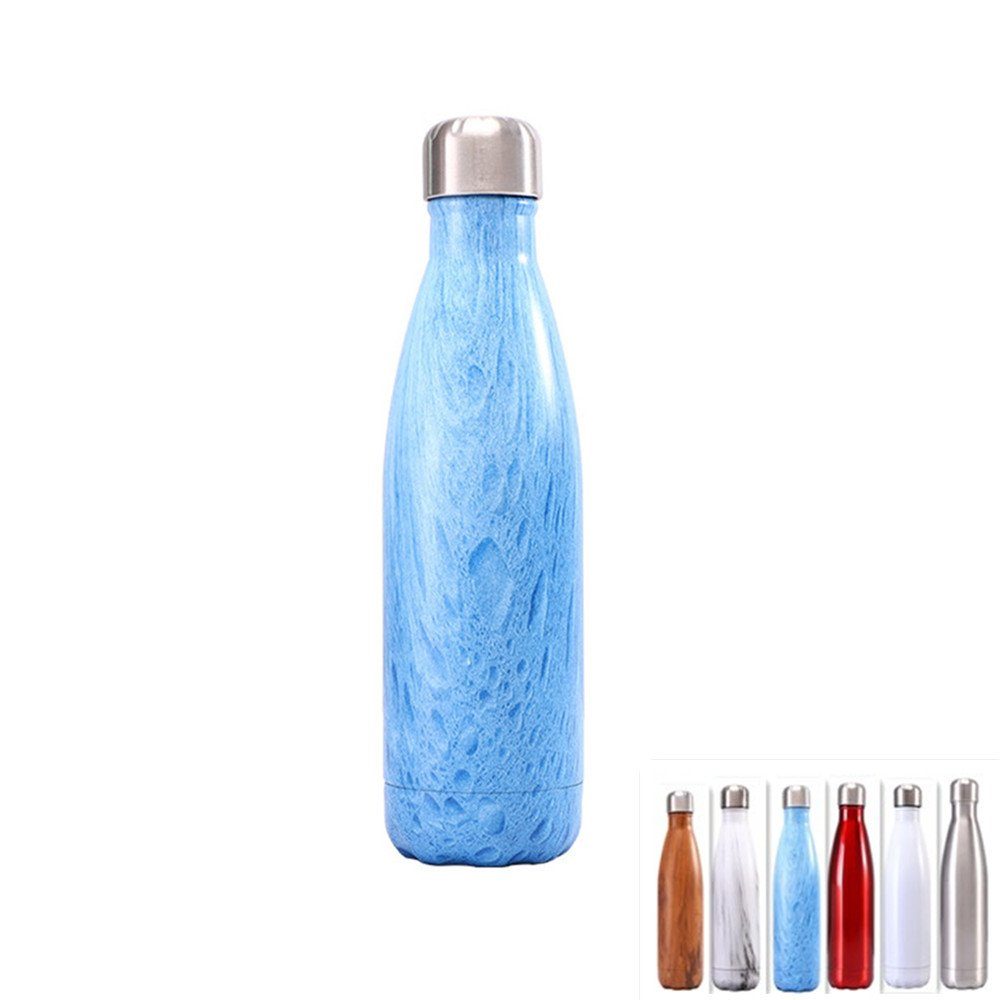 XDeer Thermoflasche Thermoflasche Edelstahl Trinkflasche Kaffee & Tee Bottle 750ml/500ml, Trinkflasche Kaffee & Tee Bottle mobiler Kaffeebecher 750ml/500ml blue