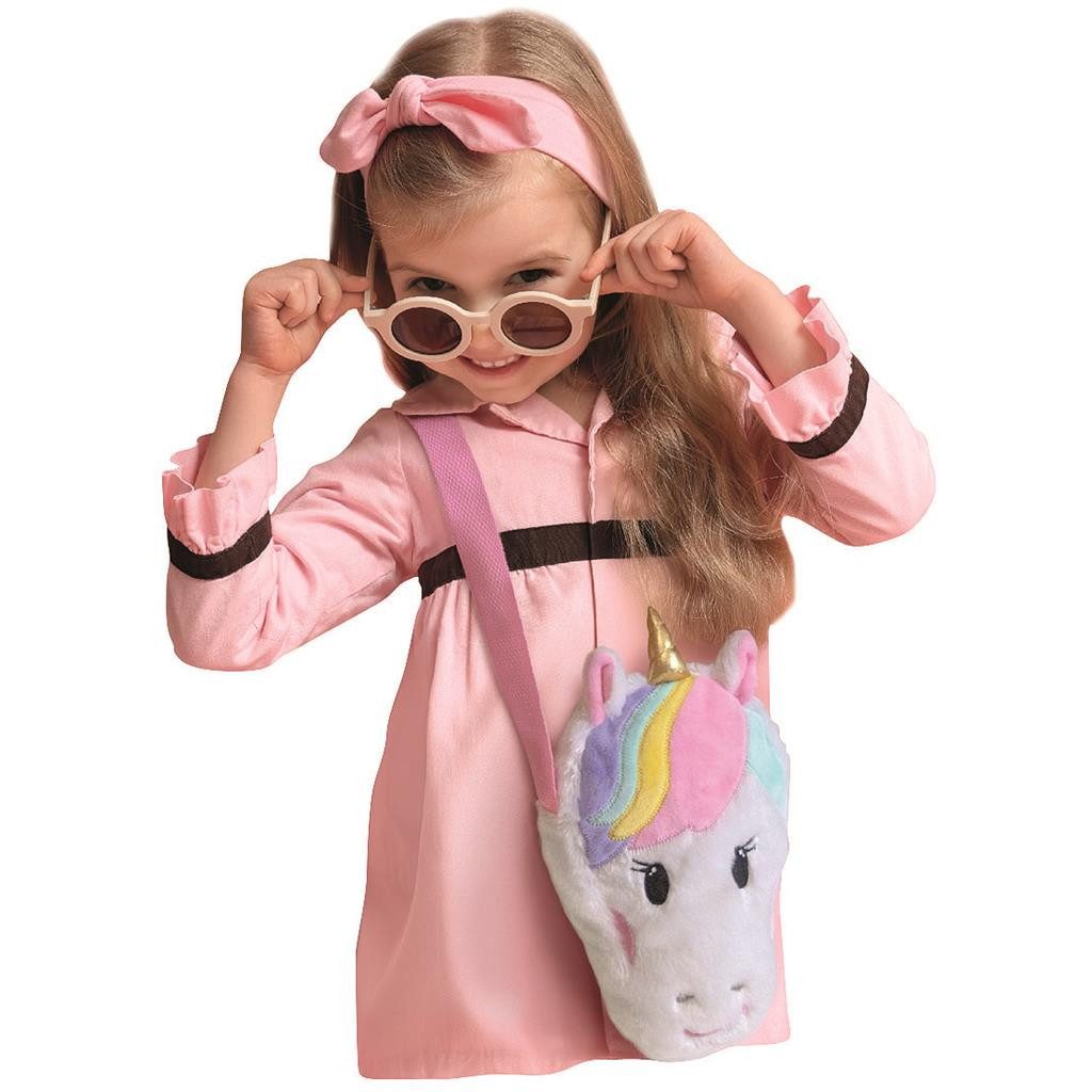 La Vida Schultertasche Kinder Kuscheltasche Schultertasche Umhängetasche la vida Einhorn