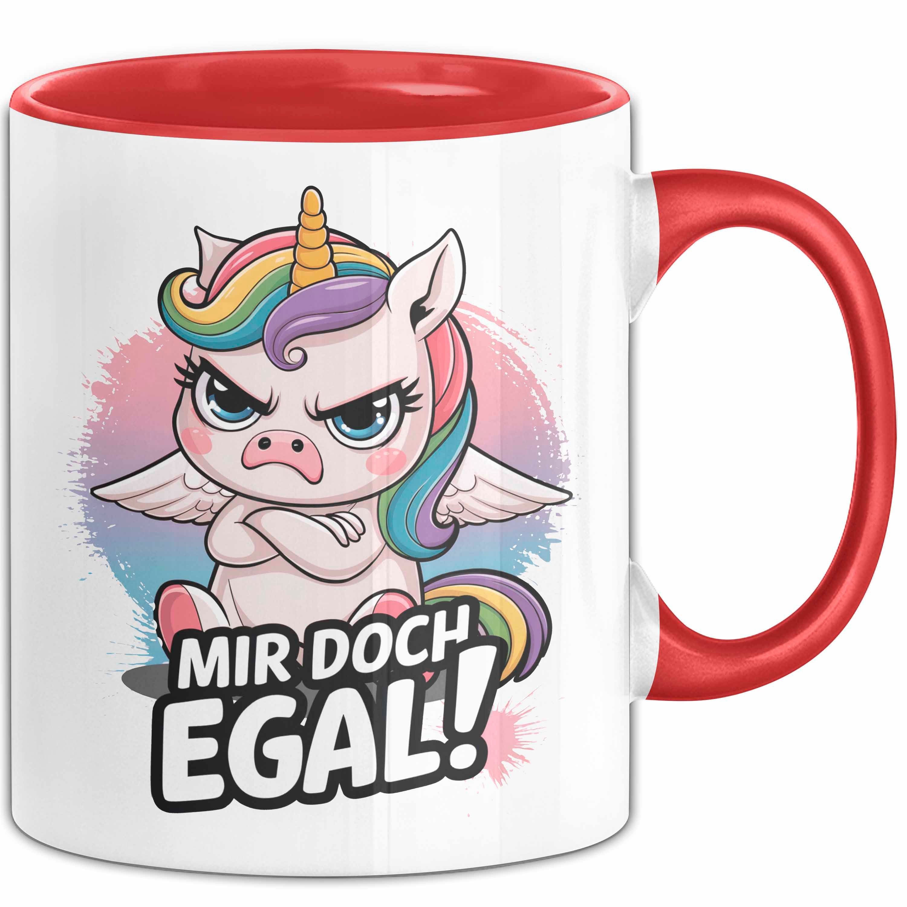 Tasse Sarkastisches Einhorn Tasse Geschenk Lustige Geschenkidee Spruch Mir