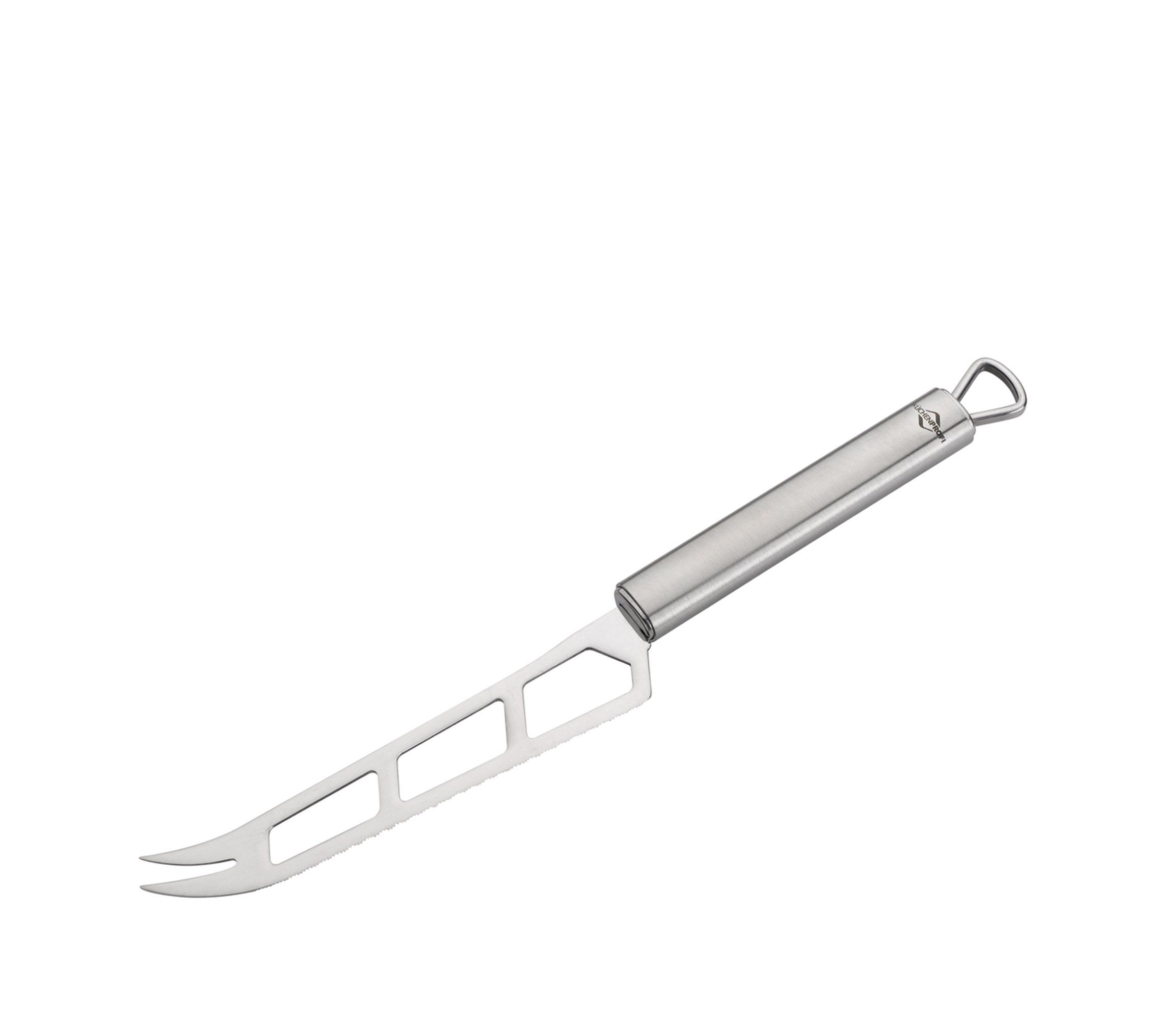 Küchenprofi Käsemesser Käsemesser mit Wellenschliff aus Edelstahl, Ergonomischer Griff und Wellenschliff
