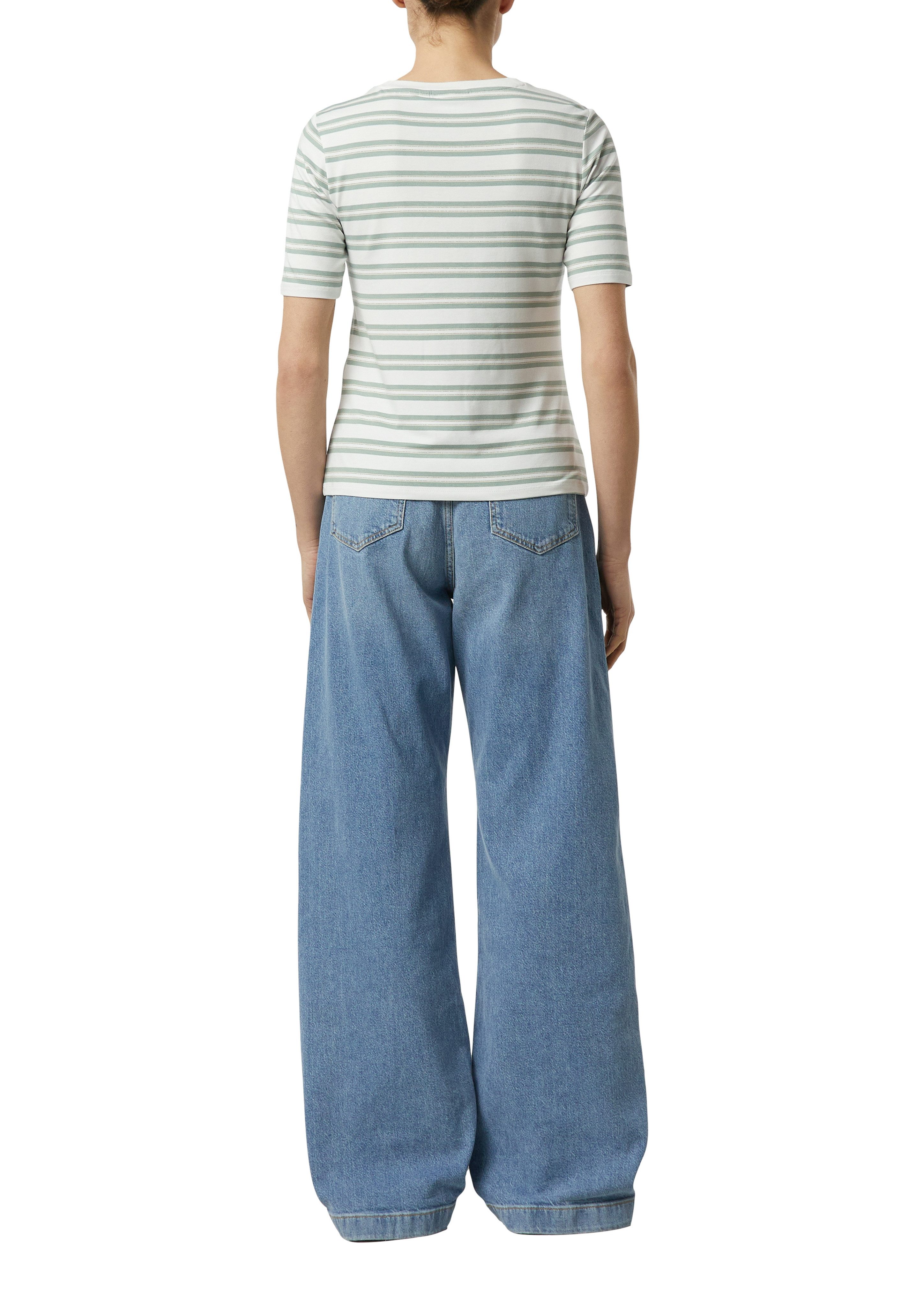 comma T-Shirt im Streifen-Design