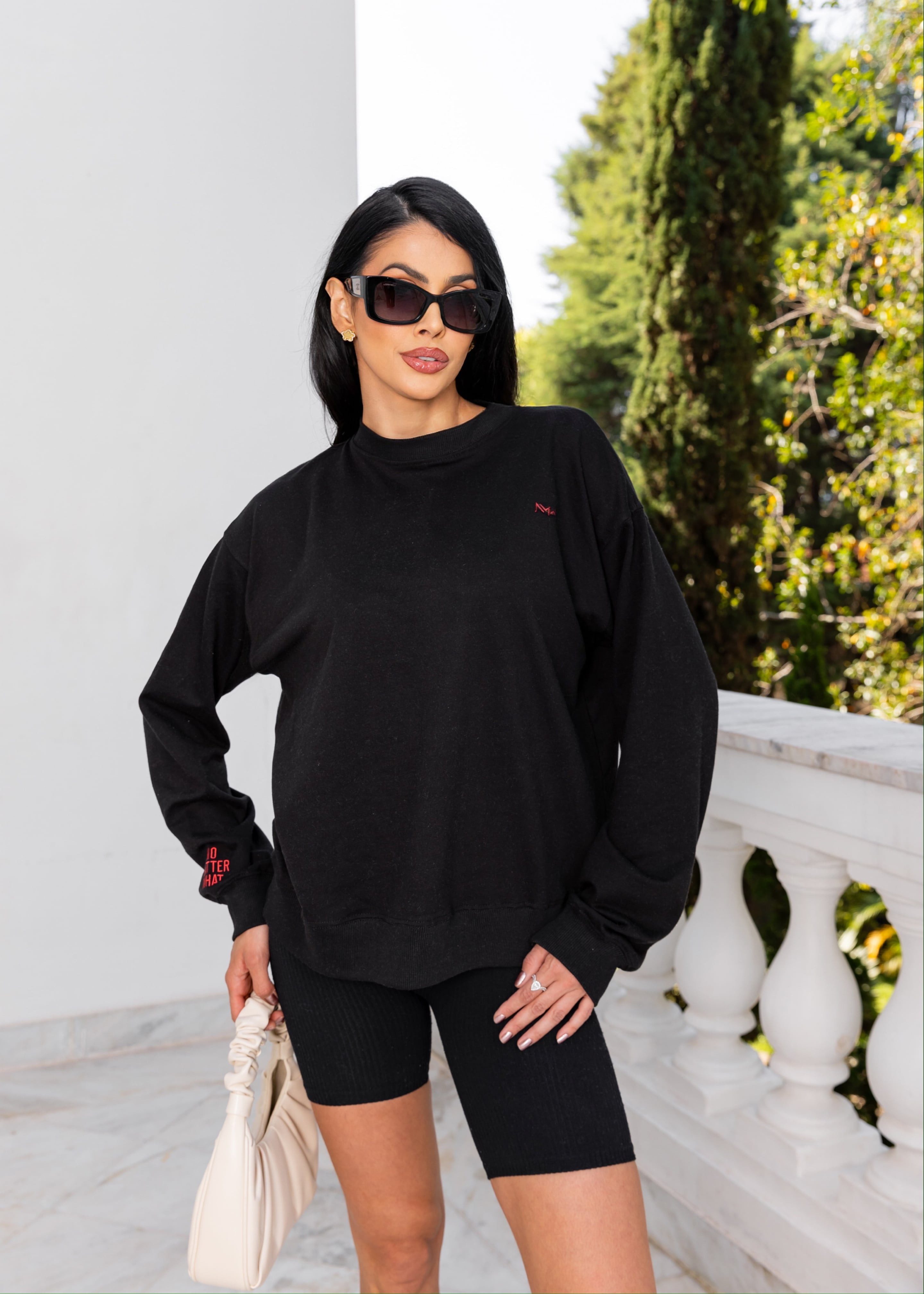 Kapuzensweatshirt Oversize-Sweatshirt