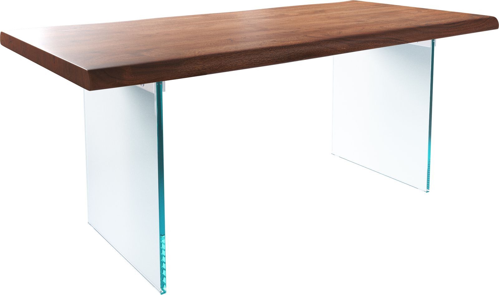 DELIFE Esstisch Edge, Akazie Braun 180x90 günstig online kaufen
