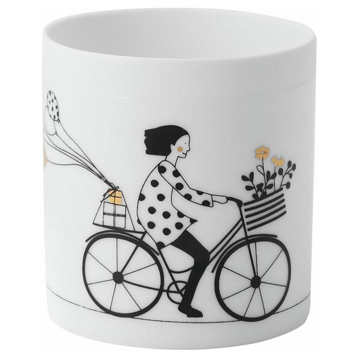 Räder Kerzenhalter Design Teelichthalter Hobby Radfahren