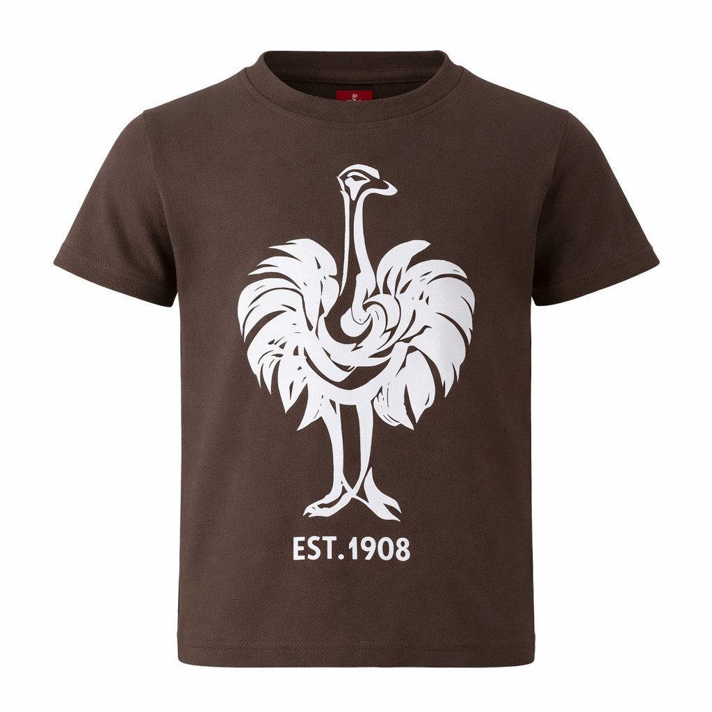 Engelbert Strauss T-Shirt Strauss Kinder T-Shirt 1908 Baumwolle Kurzarm Rundhals Logo Print