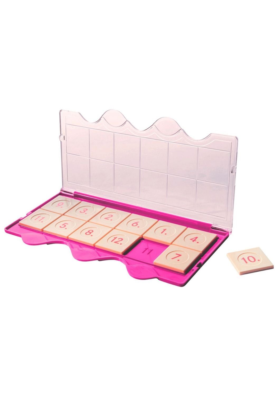 miniLÜK / diverse, Kontrollgerät Klarsichtdeckel pink