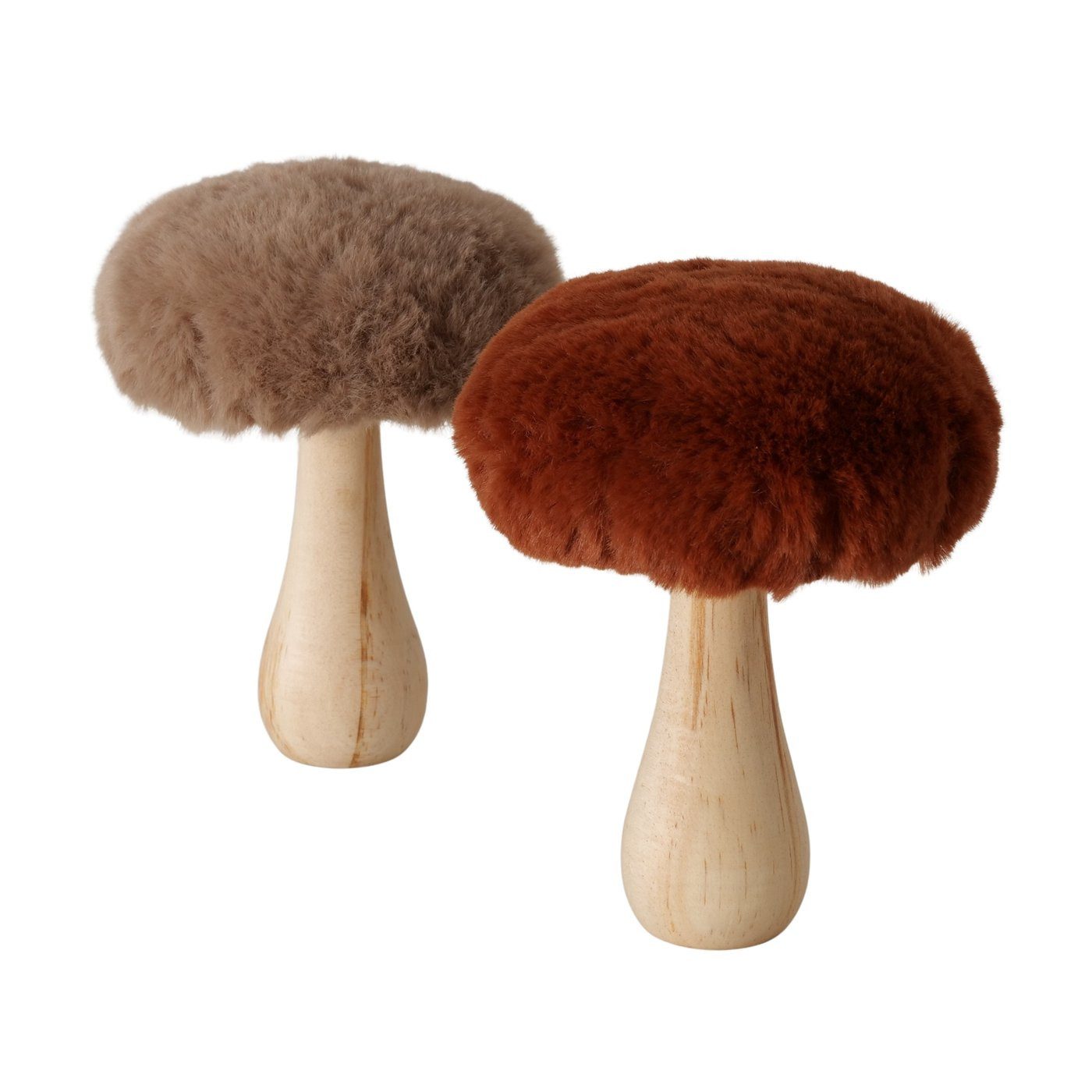 BOLTZE GRUPPE Dekoobjekt Boltze Fluffel Pilz Aufsteller 12,5cm, 2083259