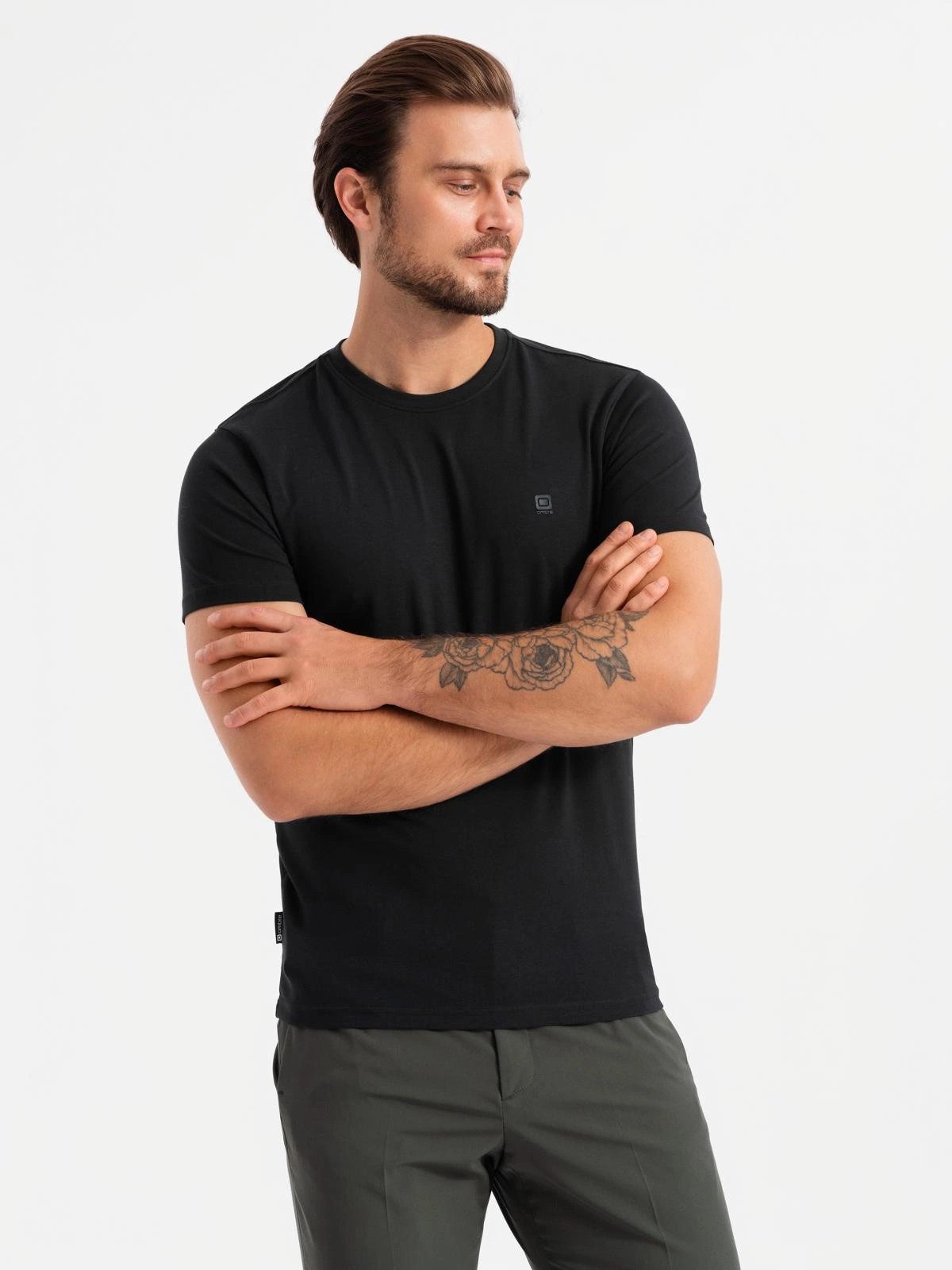 OMBRE T-Shirt Herren-T-Shirt SLIM FIT mit günstig online kaufen
