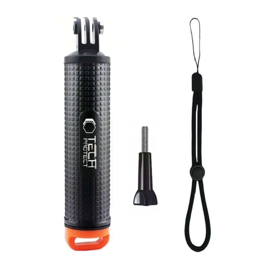 TECH PROTECT Action Cam-Halterung Schwimmgriff Tauchgriff Auftriebsgriff, (Spar-Set, 1-tlg., 18,5 x 3 cm schwimmfähig, schwimmfähig, Staufach, rutschfest)