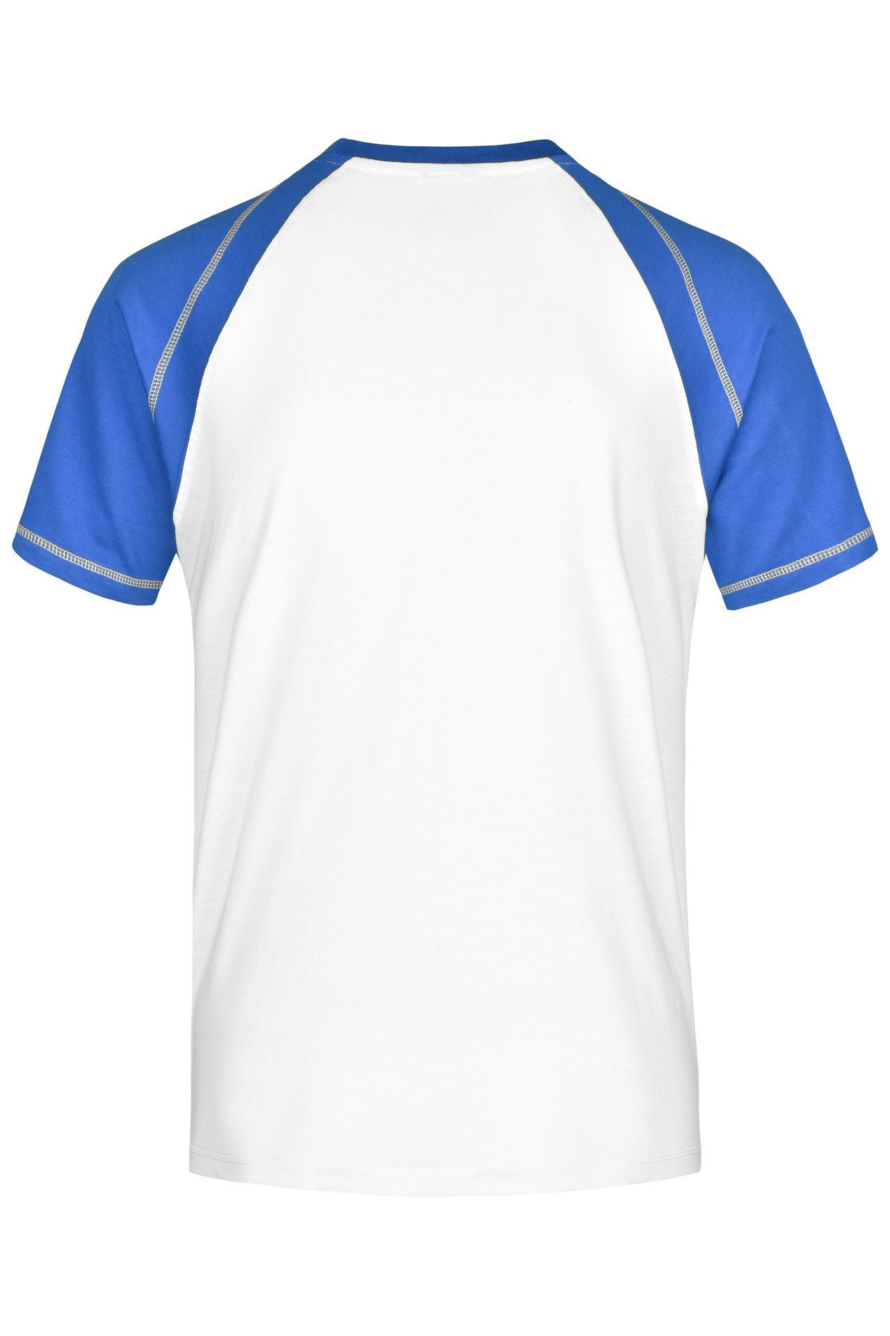 James & Nicholson T-Shirt 3er-Pack Sportliches Herren T-Shirt mit Raglanärmeln JN010 (Spar-Set, 3er-Pack) Hochwertiger Single Jersey