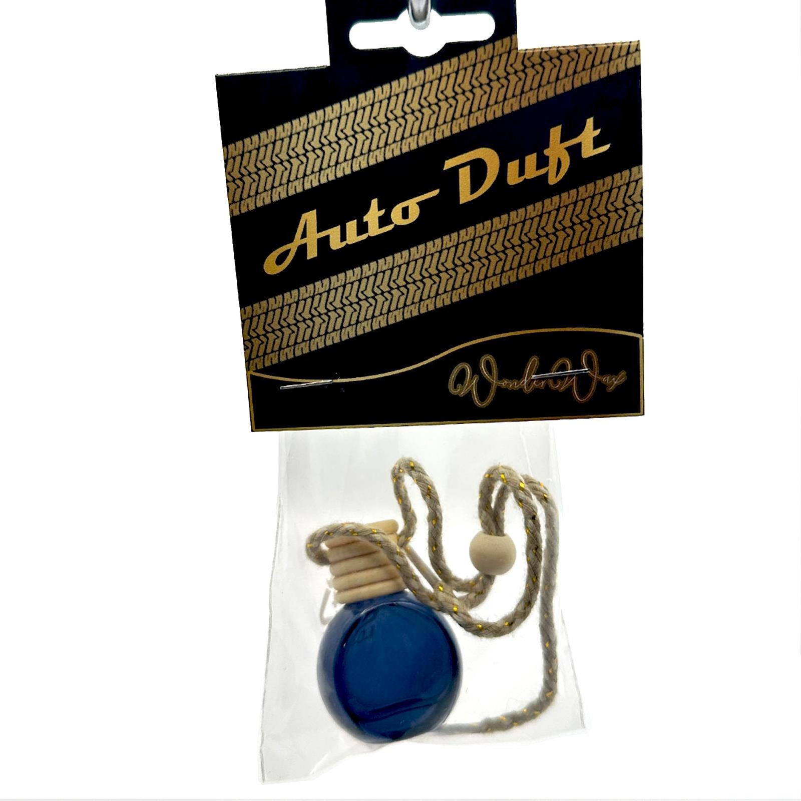 WonderWax Raumduft WonderWax® Auto Duft rund schwarz 9 ml, (Würzige Aprikosenmarmelade), Duftrichtung: Würzige Aprikosenmarmelade