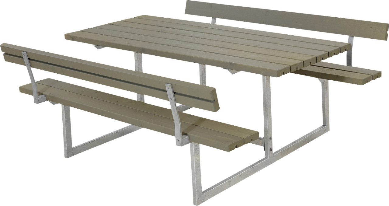 PLUS Gartenlounge-Set Plus Kombimöbel Basic 177 x 184 x 73 cm mit 2, Witterungsbeständig