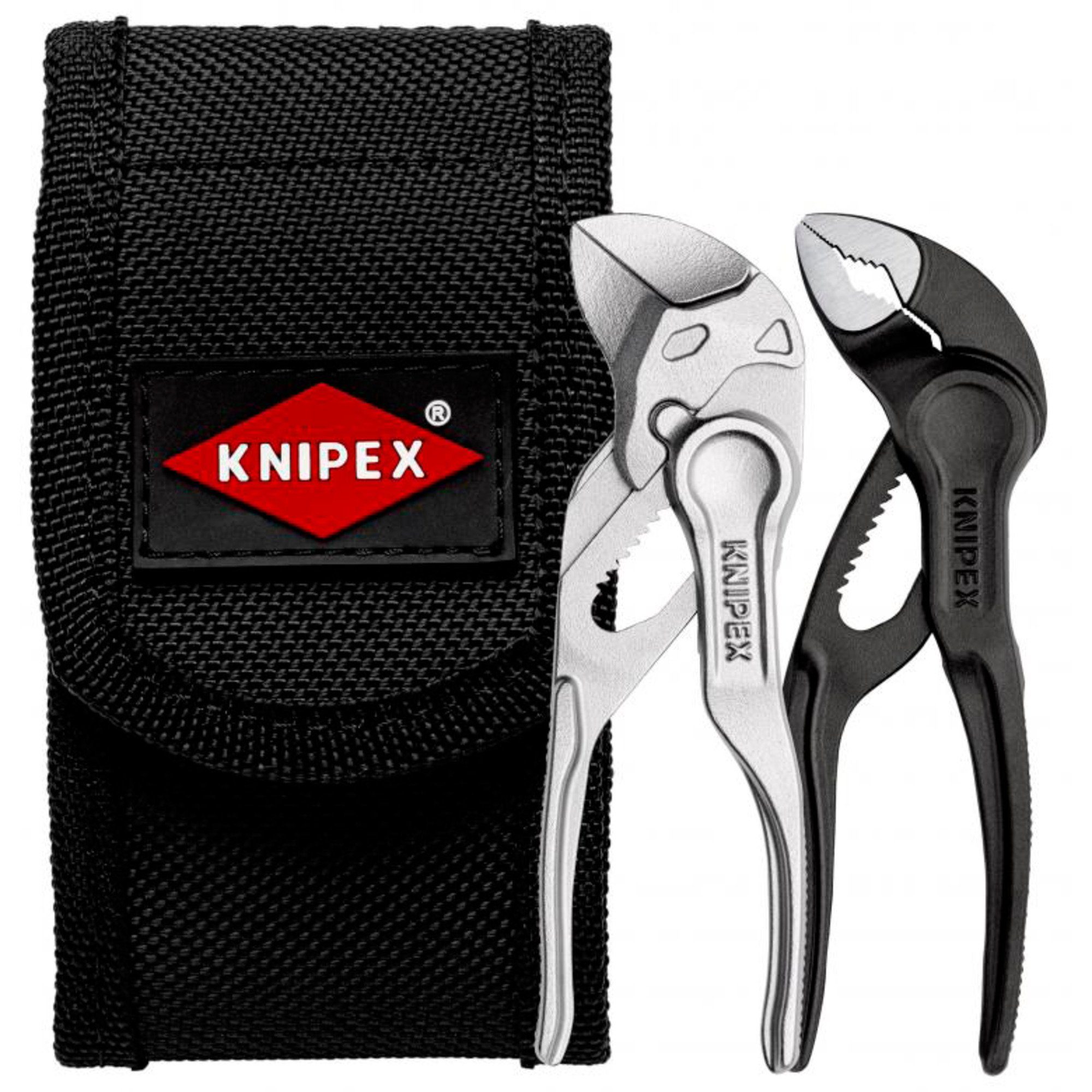 Knipex Zangenset KNIPEX Zangen-Set XS mit Tasche, 2-teilig, (in