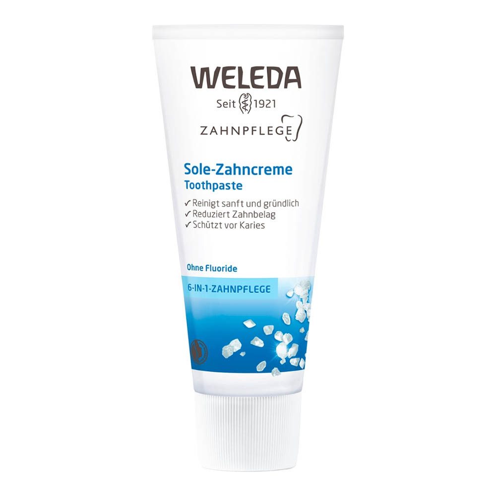 WELEDA Зубная паста Зубные щетки - Sole Zahncreme 75ml 6er Pack