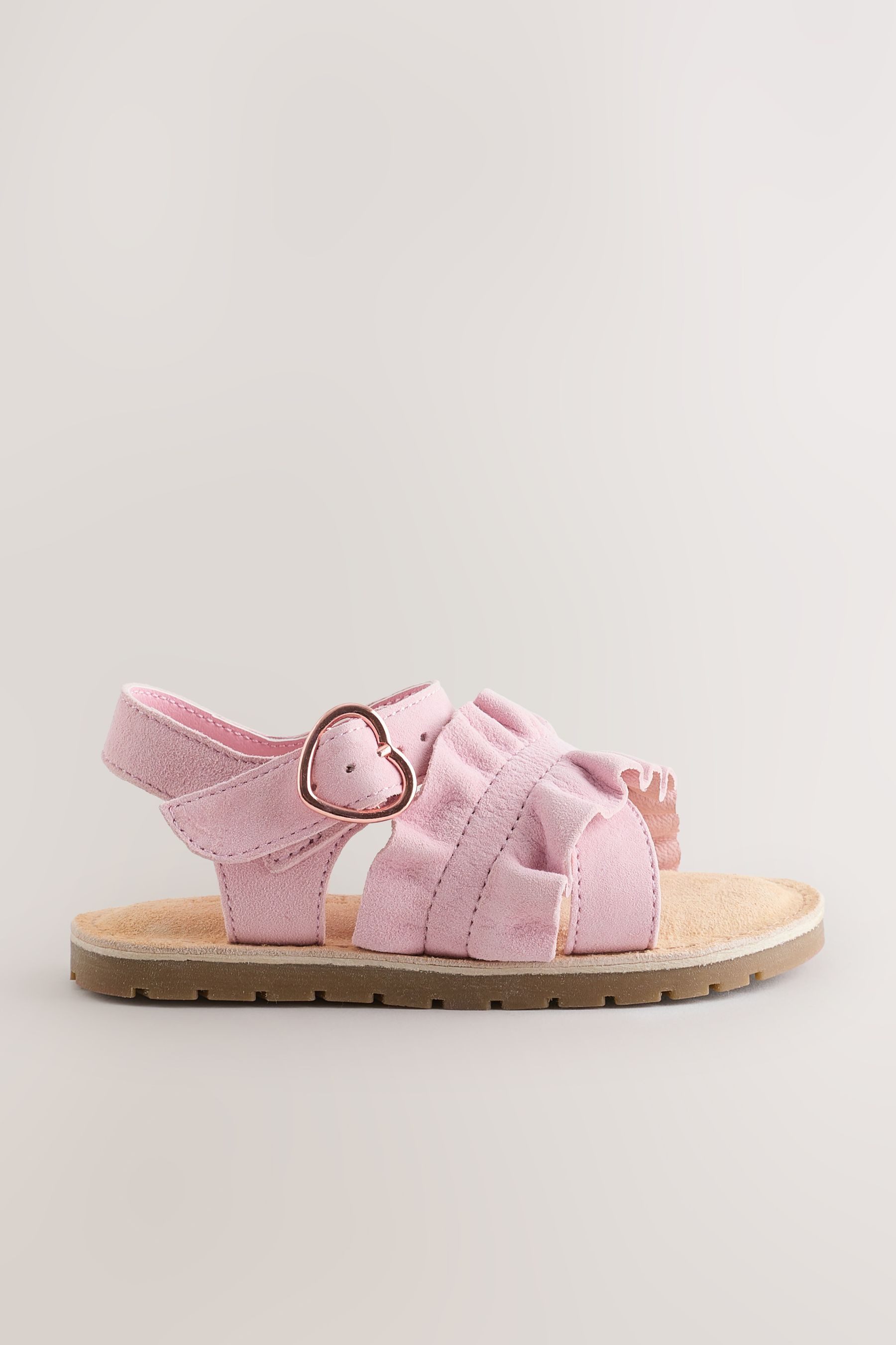 Next Sandalen mit Raffung und Schnallenverschluss Sandale (1-tlg)