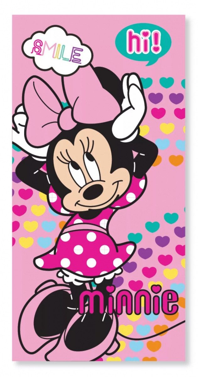 Disney Badetuch Minnie Maus Smile Strandtuch Handtuch Fast Dry Duschtuch 70x137cm