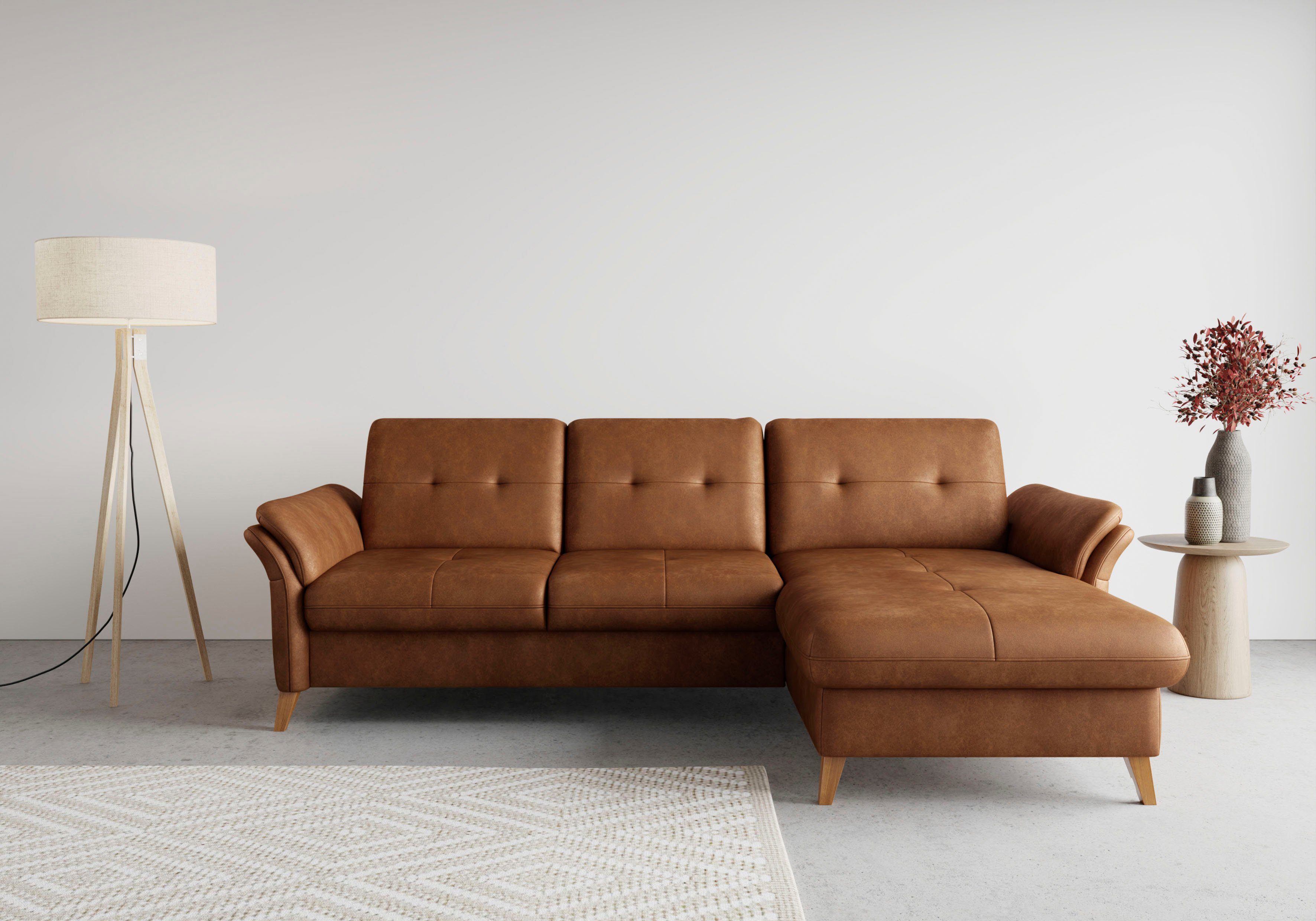 sit&more Ecksofa Göteborg, Sitztiefenverstellung und Federkern, günstig online kaufen