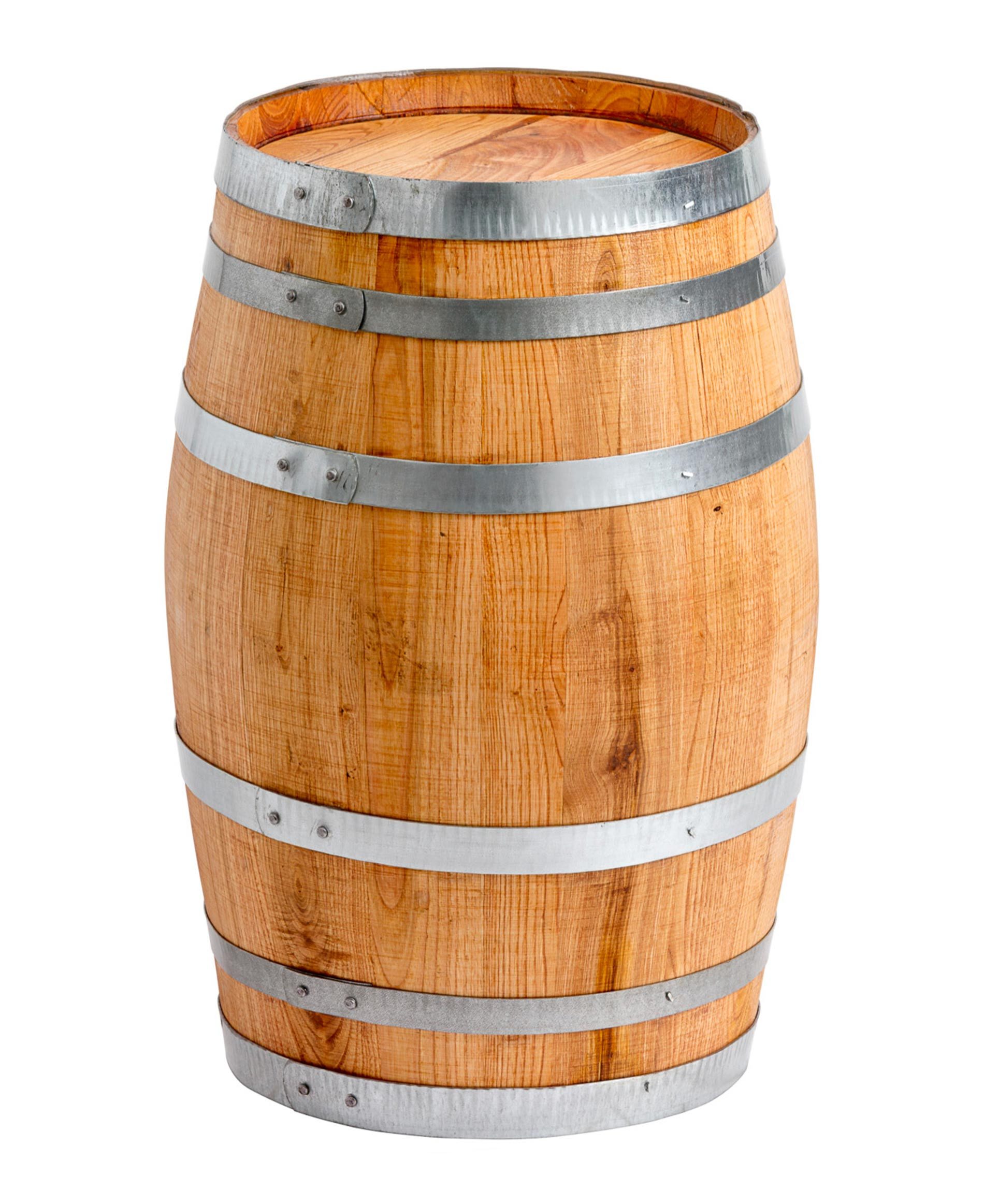 Temesso Gartenlounge-Hocker 10 bis 50L kleines Fass GEÖLT