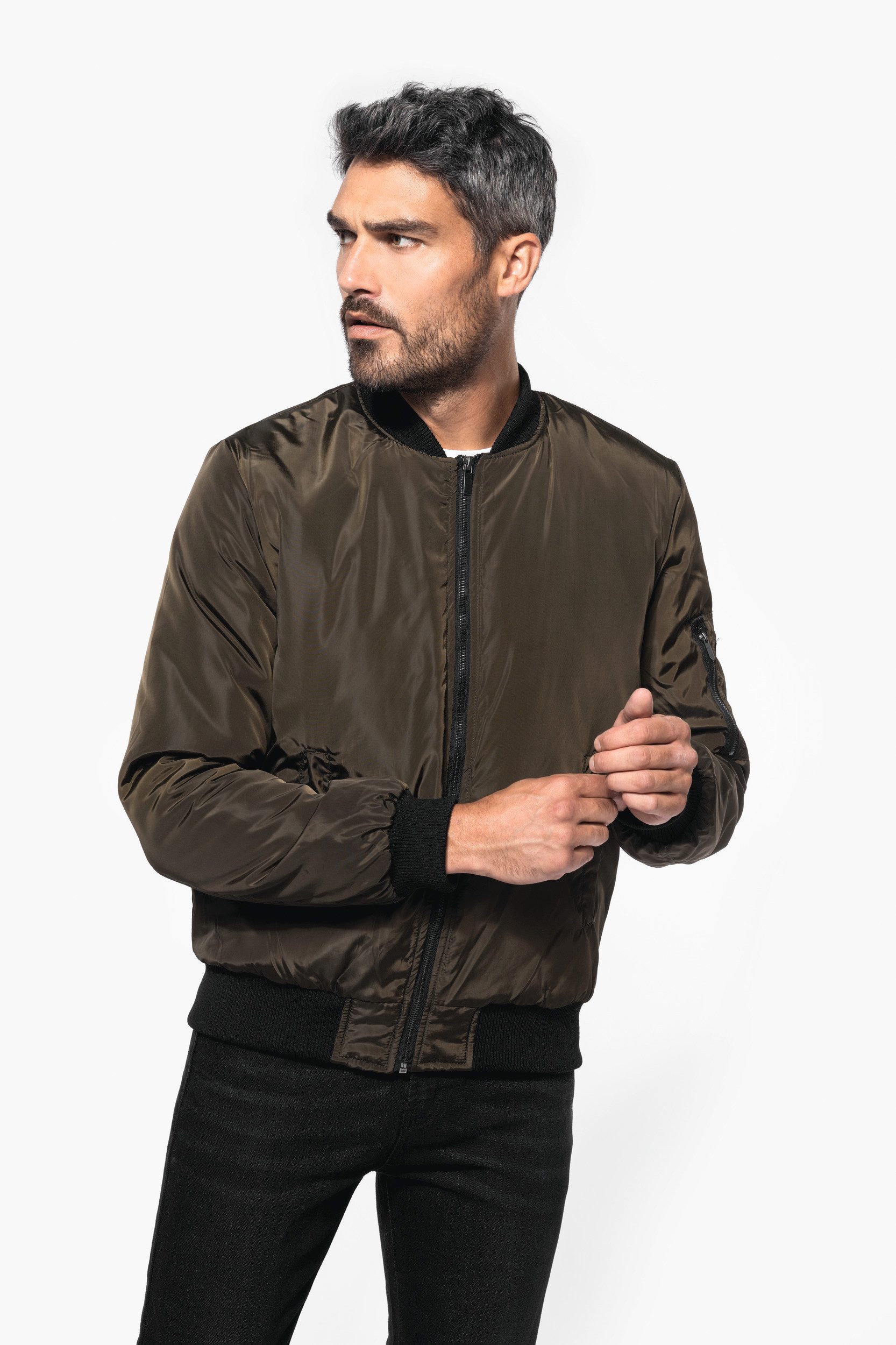 Kariban Bomberjacke Bomberjacke für Herren