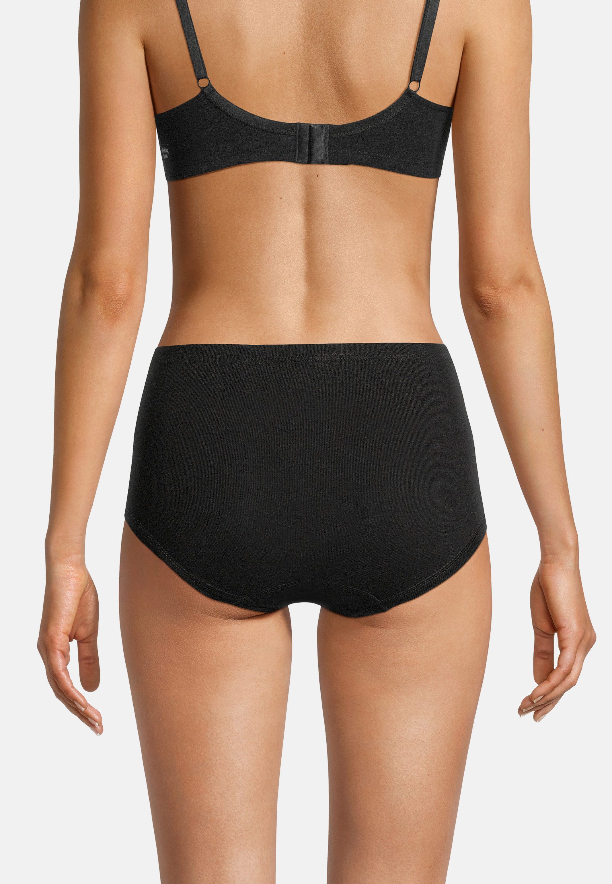 conta Taillenslip Feinripp (Spar-Set, 10-St) Taillen-Slip - Baumwolle - Formstabil, Pflegeleicht