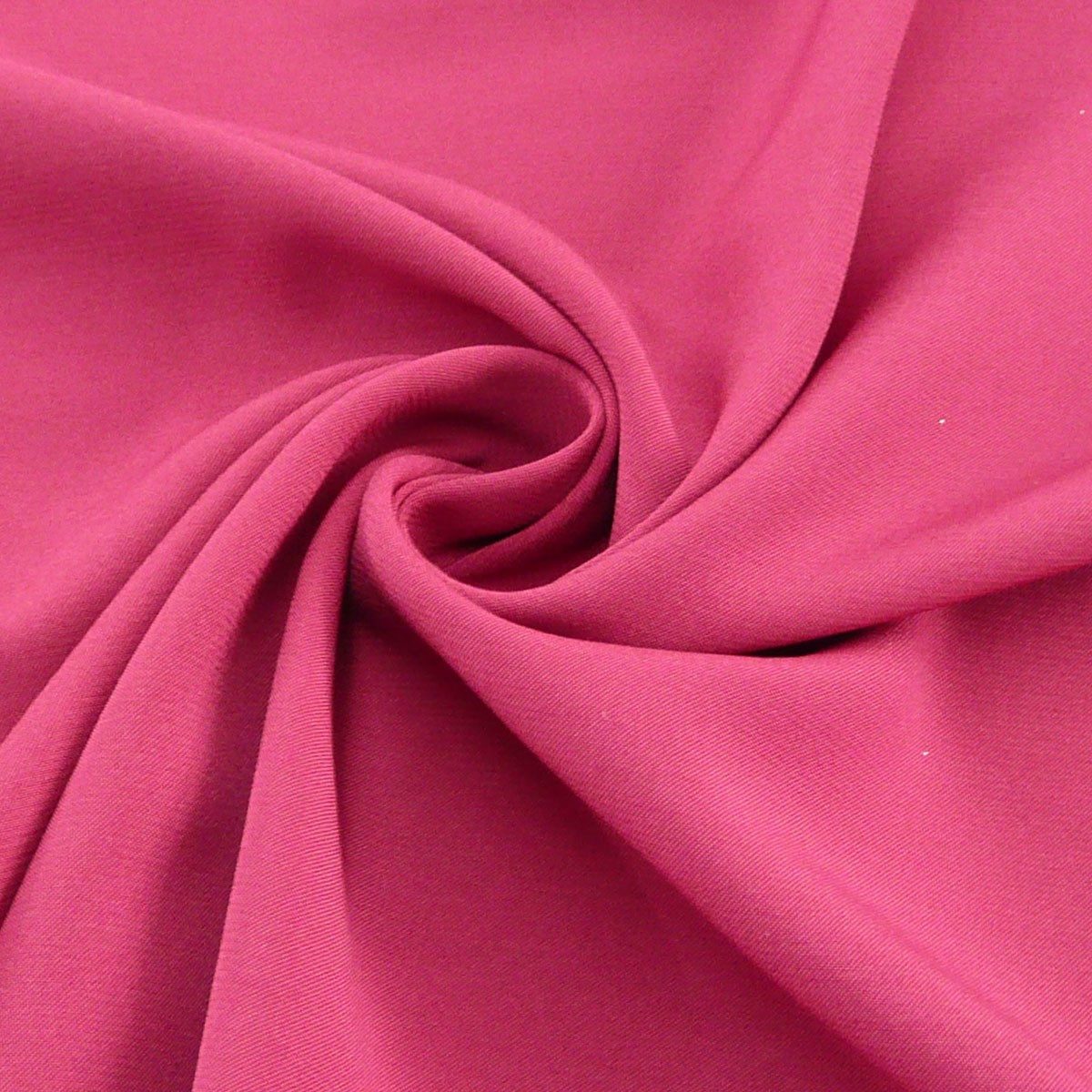 SCHÖNER LEBEN. Stoff Royal Micro Satin Stoff Meterware cerise 1,40m Breite