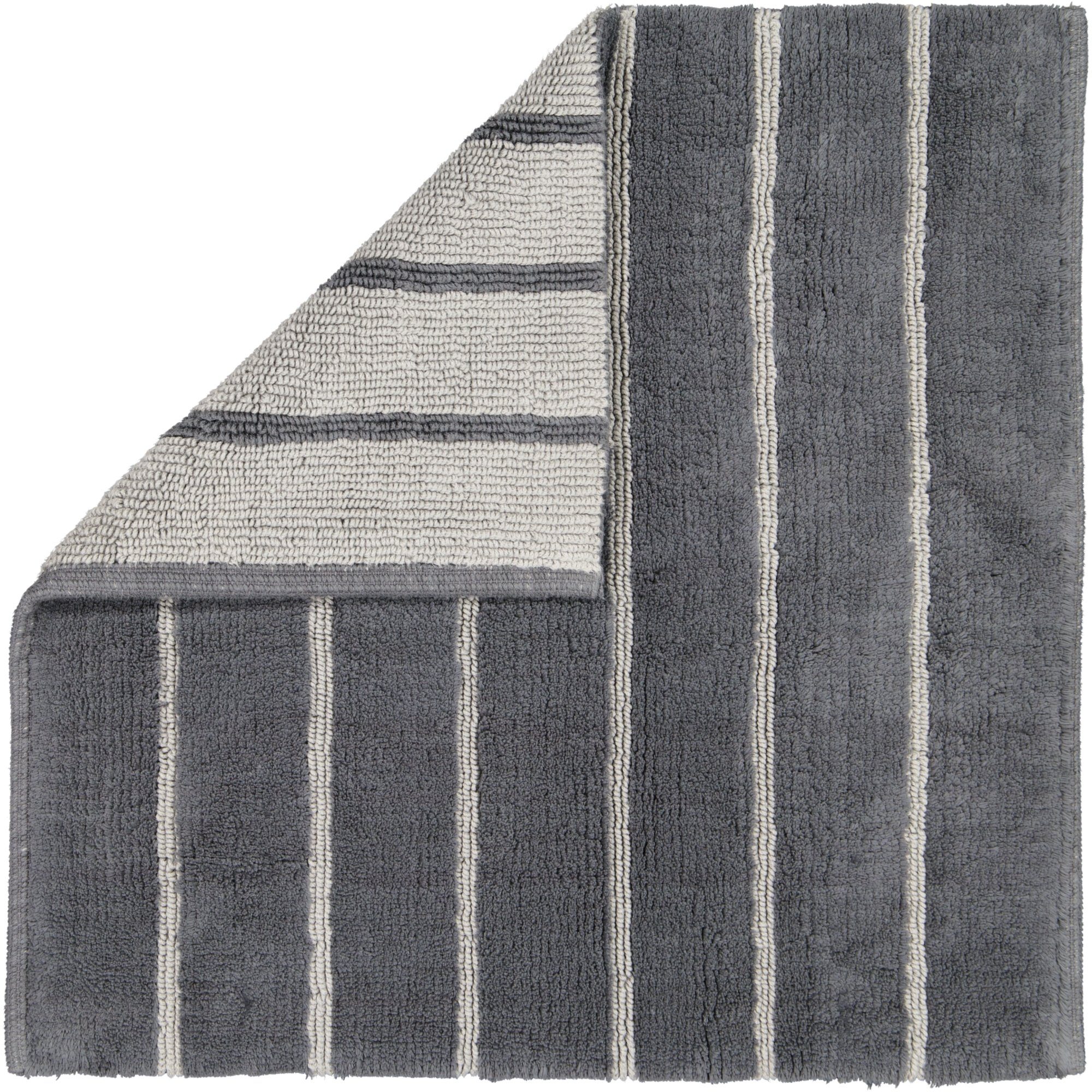 Cawö Home Badematte Balance Streifen 1008, 100% Baumwolle, handgewebt