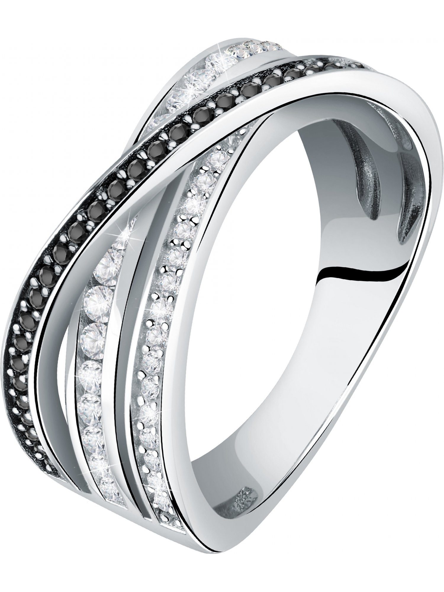CHRIST Silberring CHRIST Damen-Ring 925er Silber, recycelt Zirkonia, Zirkon günstig online kaufen