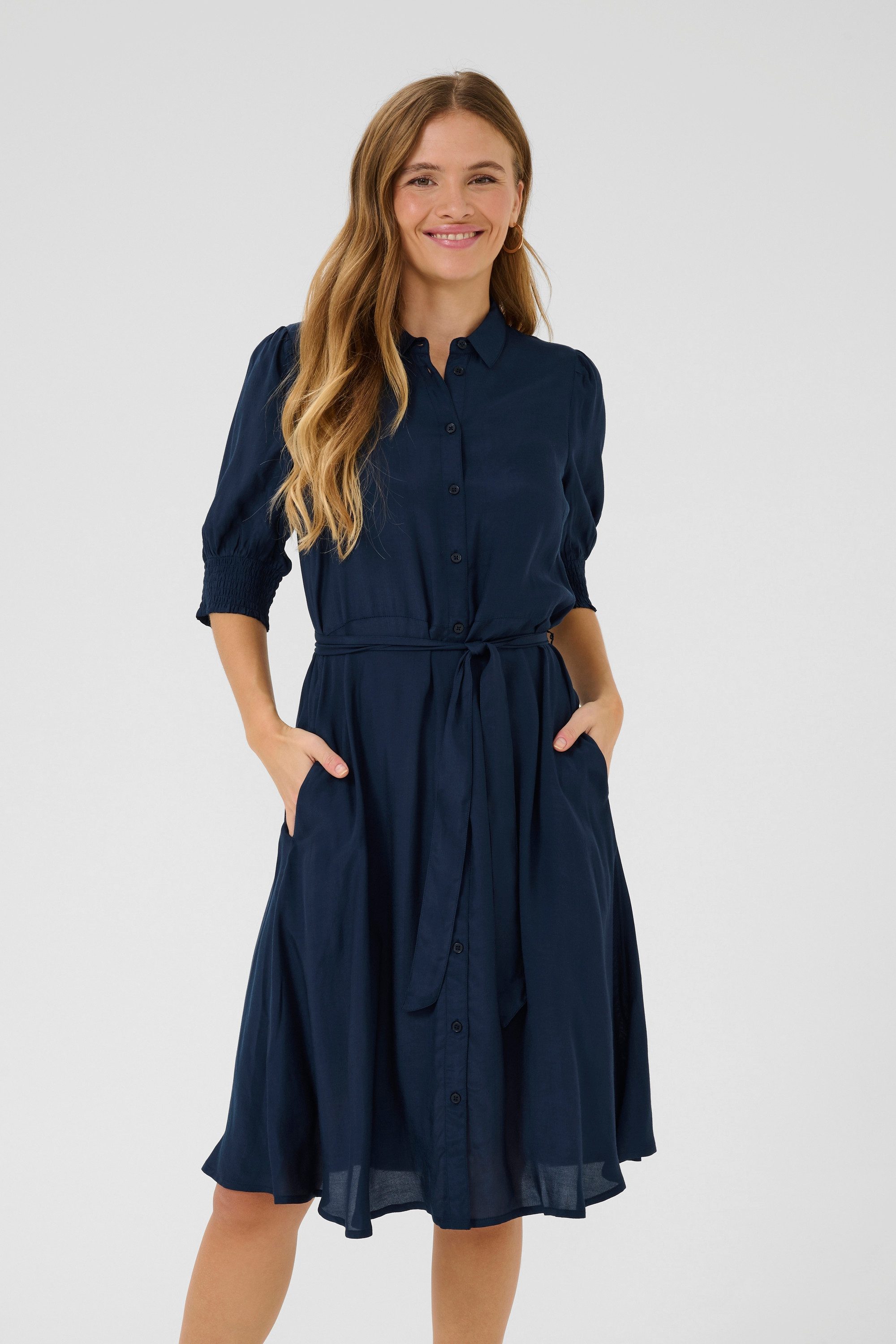 KAFFE Blusenkleid Kleid KAemine günstig online kaufen