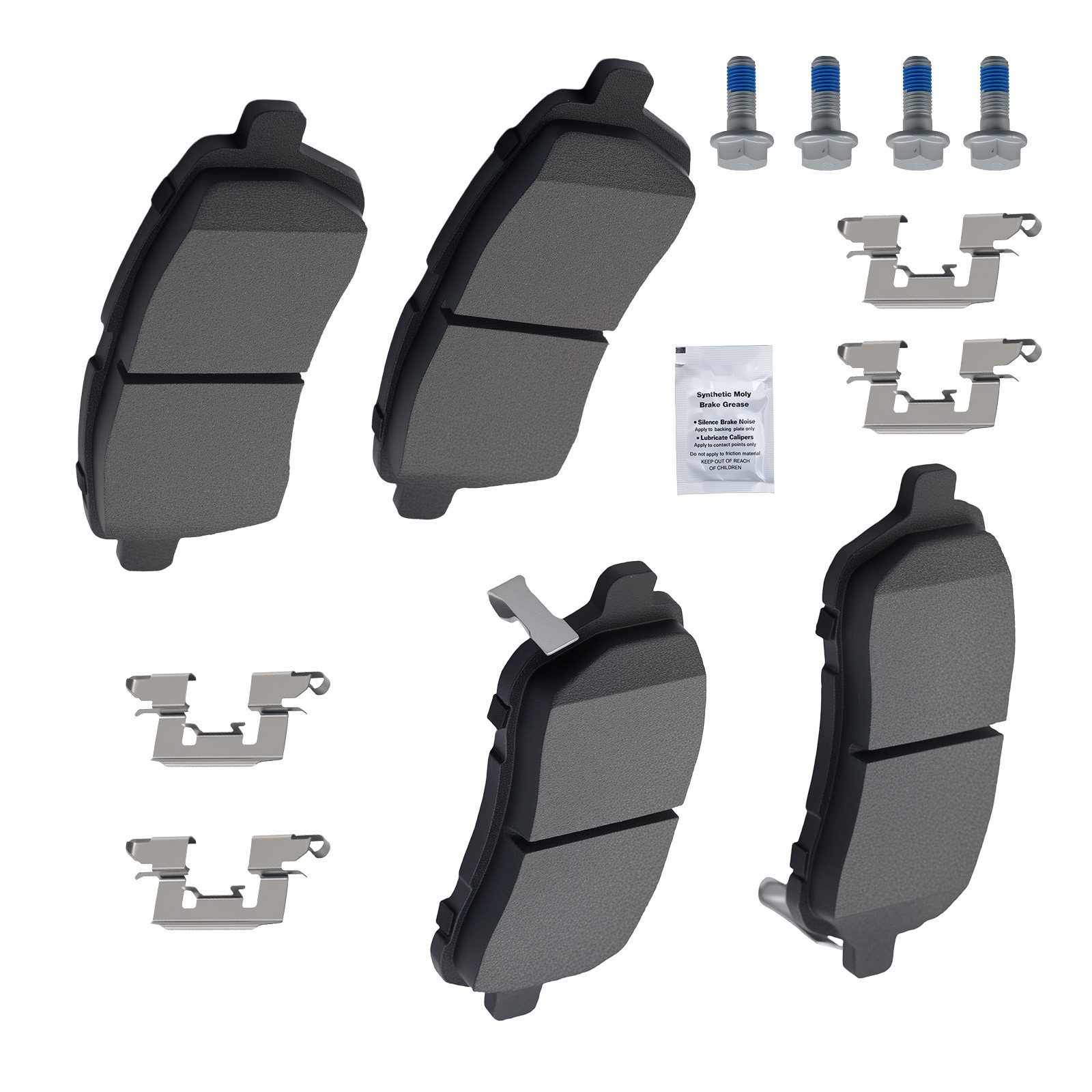 maXpeedingrods Bremsbelag, Bremsbeläge Vorne For Ford Ka+ 3 Hatchback Saloon 1.2 1.2 Ti-VCT 1.5