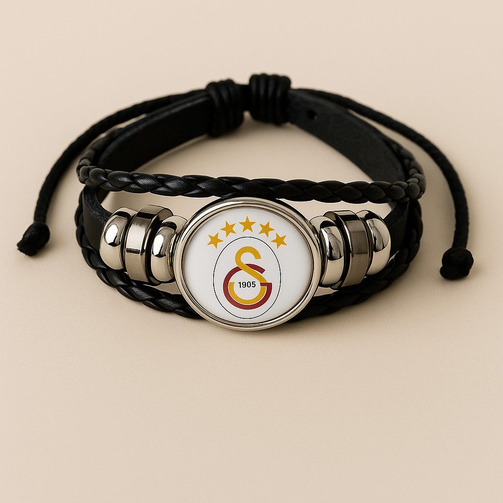Stelby Armband mit Gravur Galatasaray Armband 3D Gravur im Glas, Fanartikel günstig online kaufen
