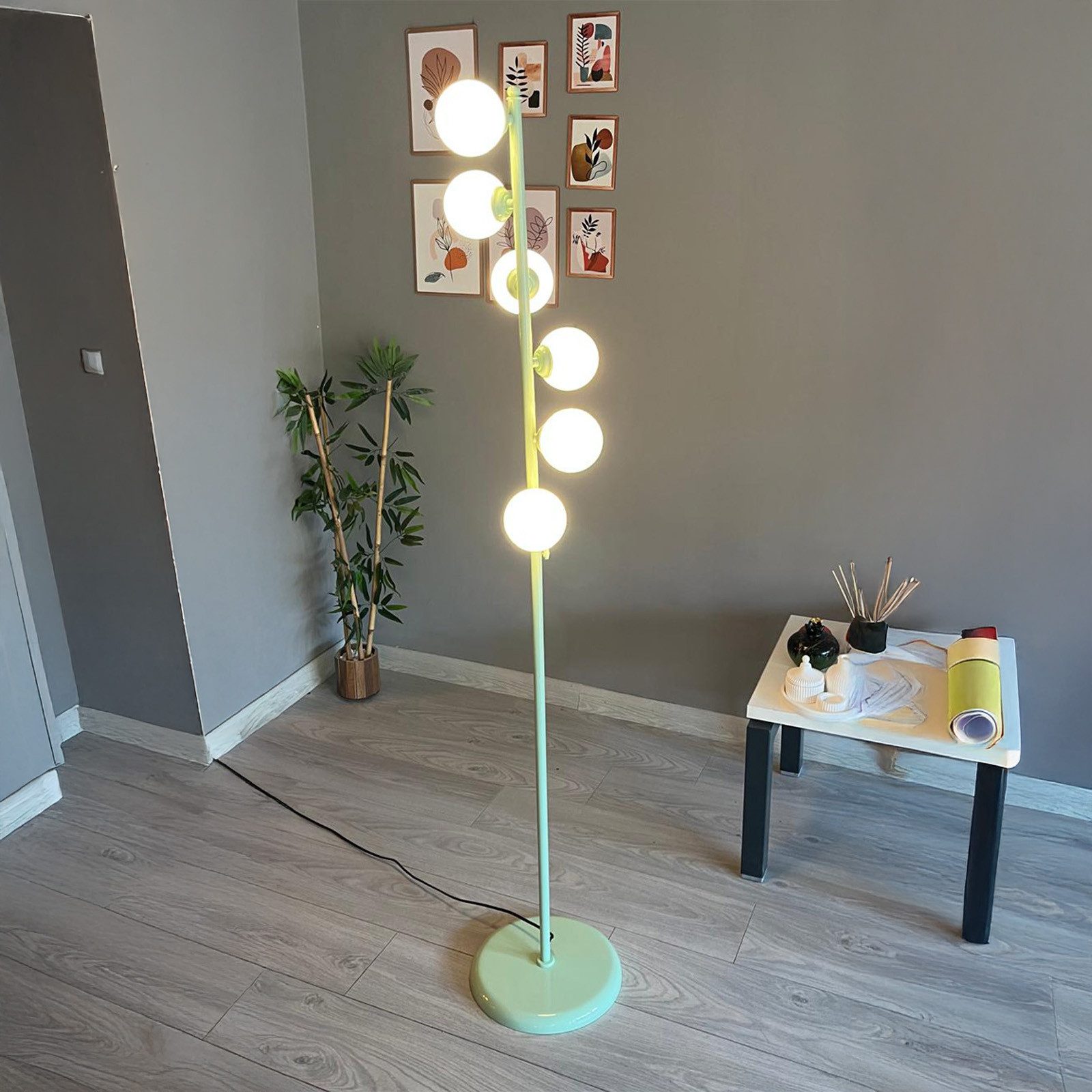 Bamyum Stehlampe Bamyum Modern Dekorative Metall Stehlampe, ohne Leuchtmitt günstig online kaufen