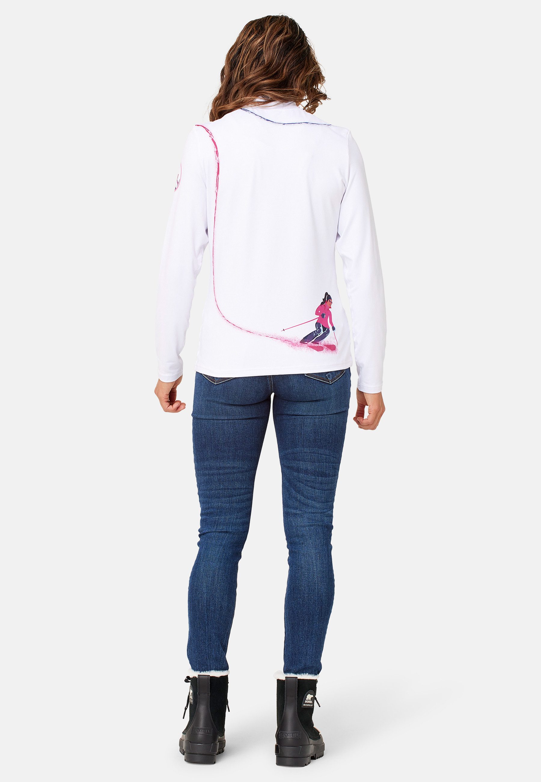 Krimson Klover Langarmshirt Ski Lightning Top (1-tlg) günstig online kaufen