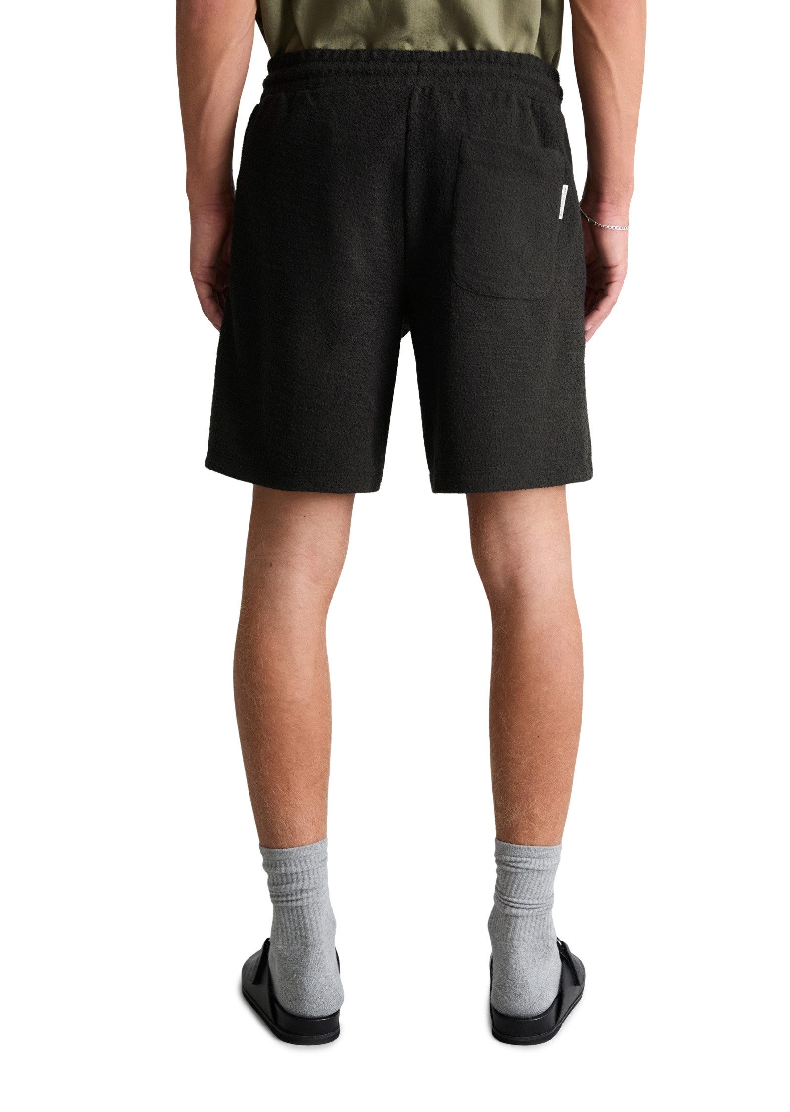Marc O'Polo DENIM Shorts mit feiner Bouclé-Struktur