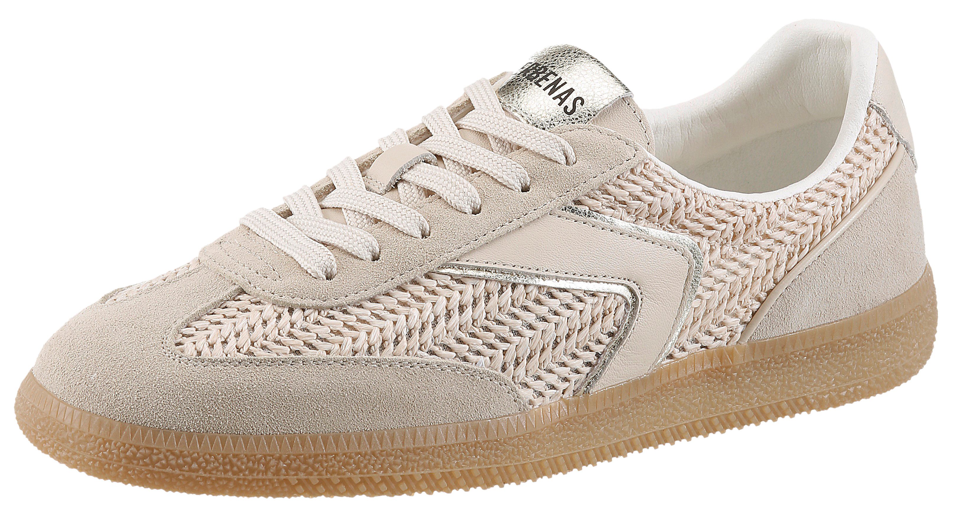 VERBENAS SOUND TROPIC Sneaker Retrosneaker, Schnürer, Freizeitschuh mit Flechtbesatz