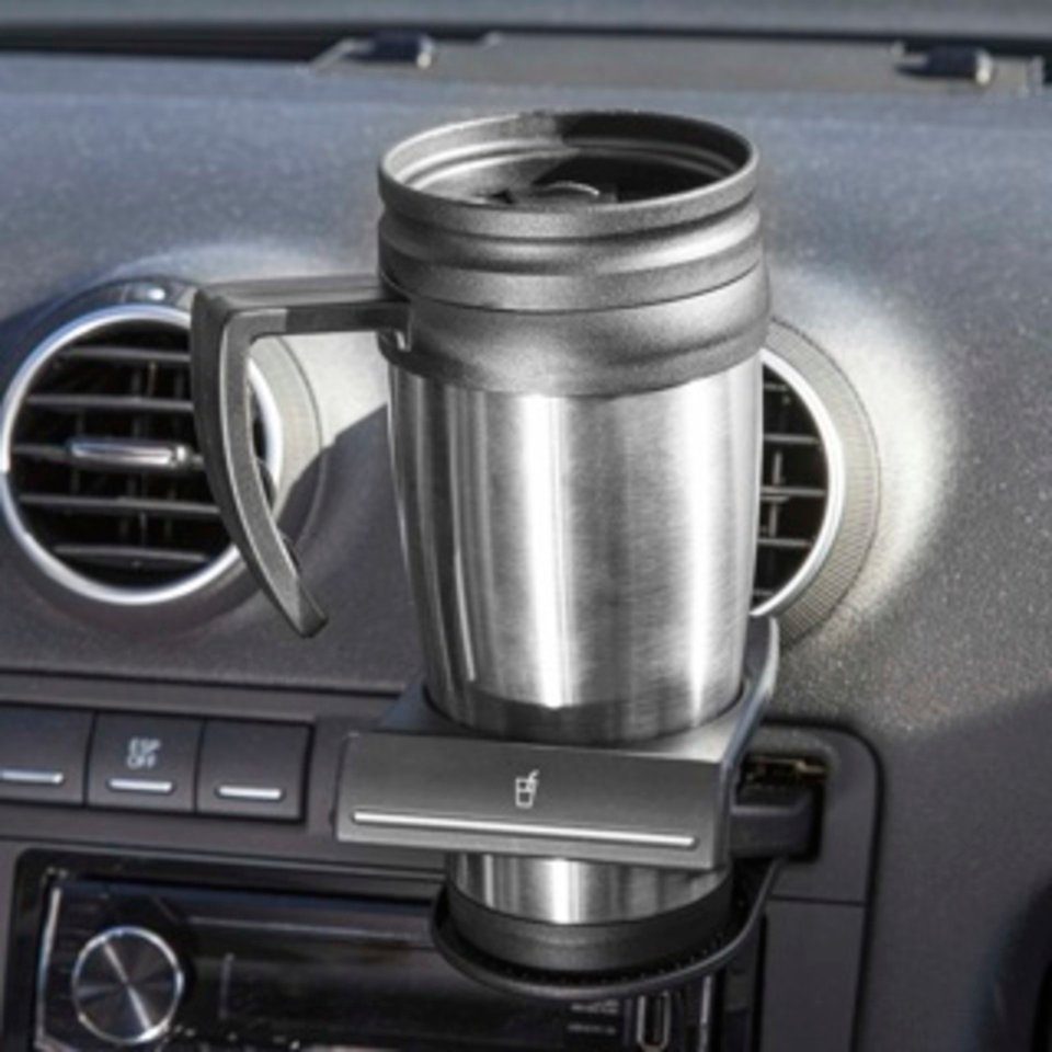 Haushalt International Becher Autobecher - 450 ml aus Edelstahl, 1-tlg.
