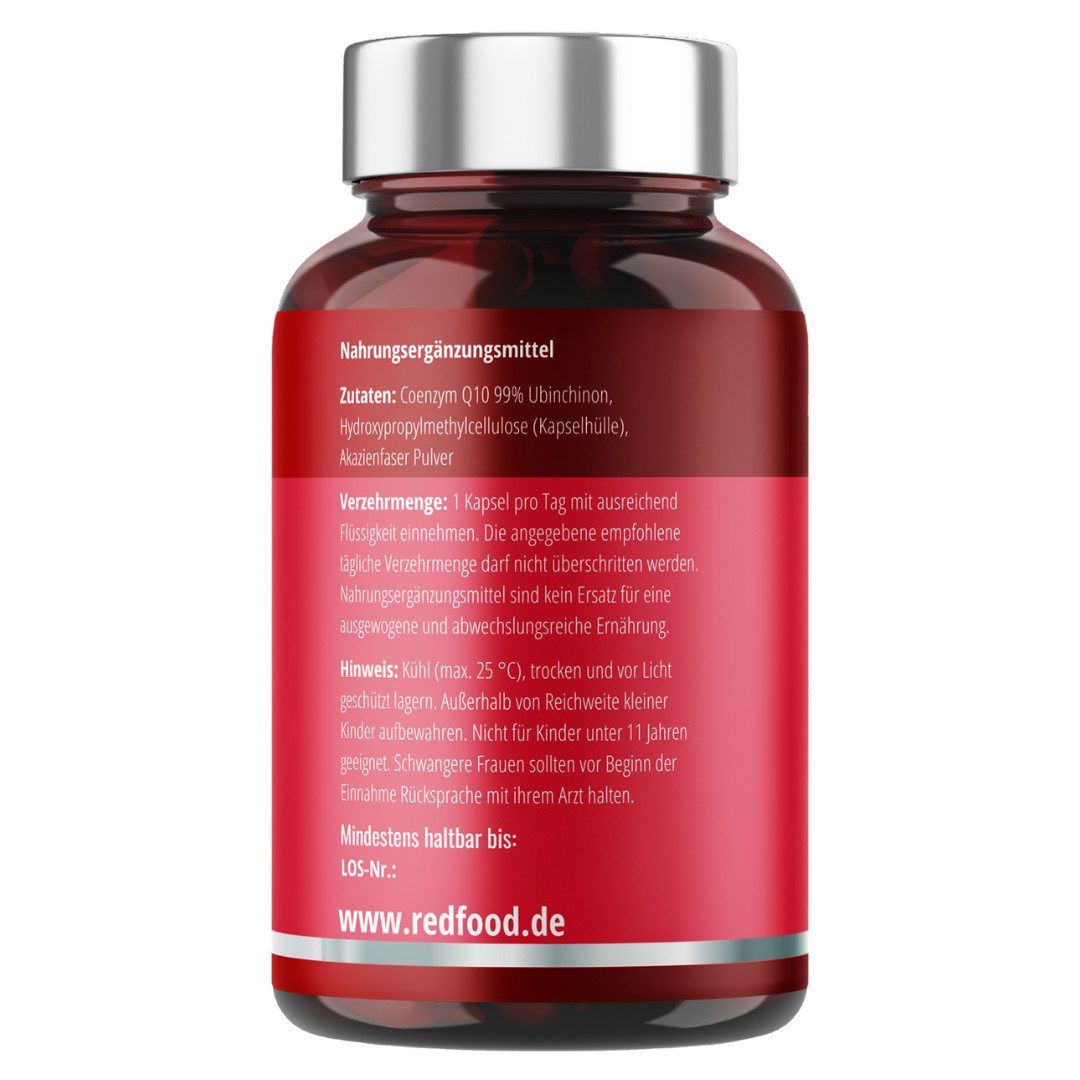 Redfood Coenzym Q10 Kapseln Kapseln, 1 er 240,00 St., 75,6 g